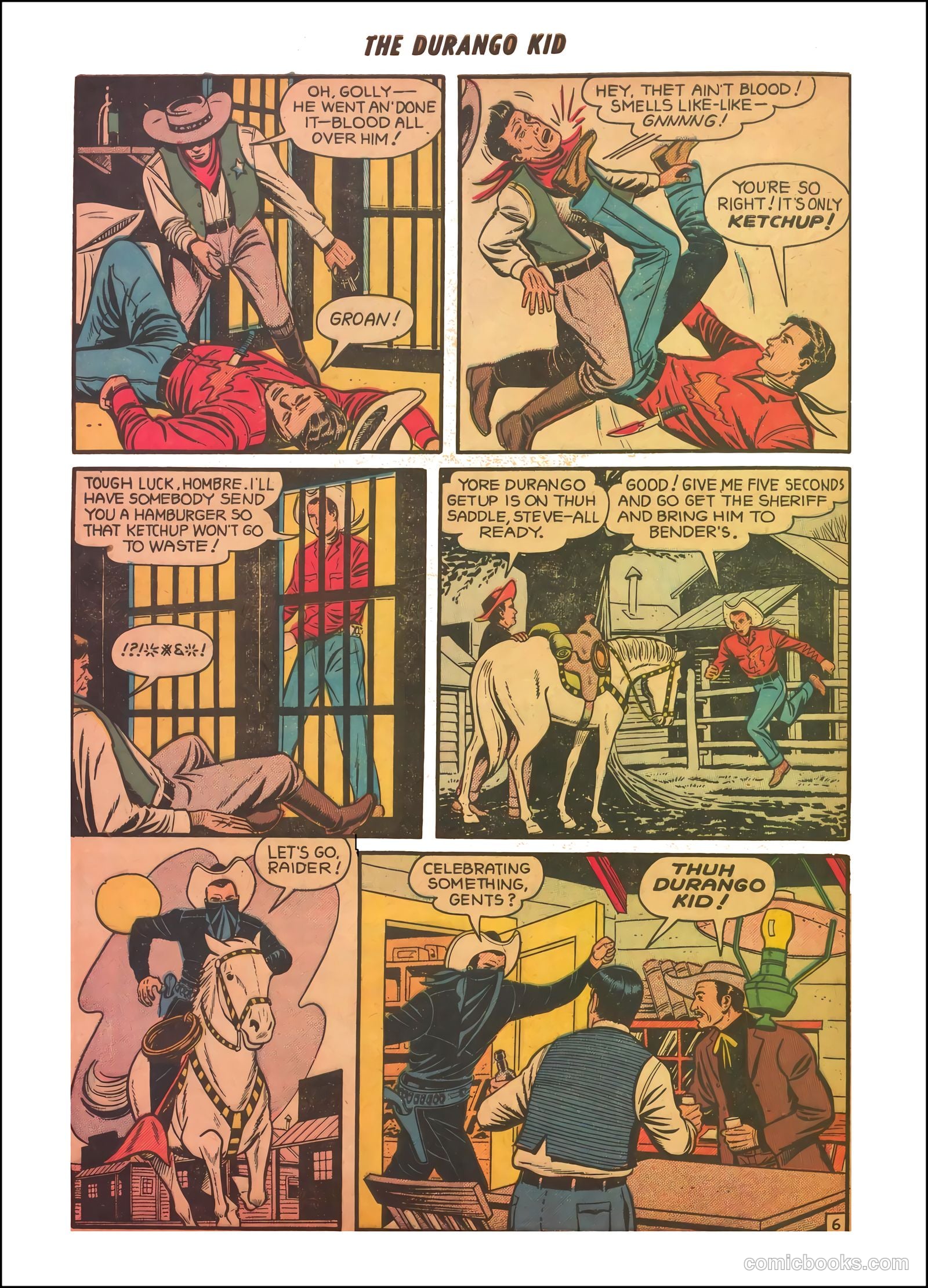 Durango Kid #27 (1949) — page 32 of 36