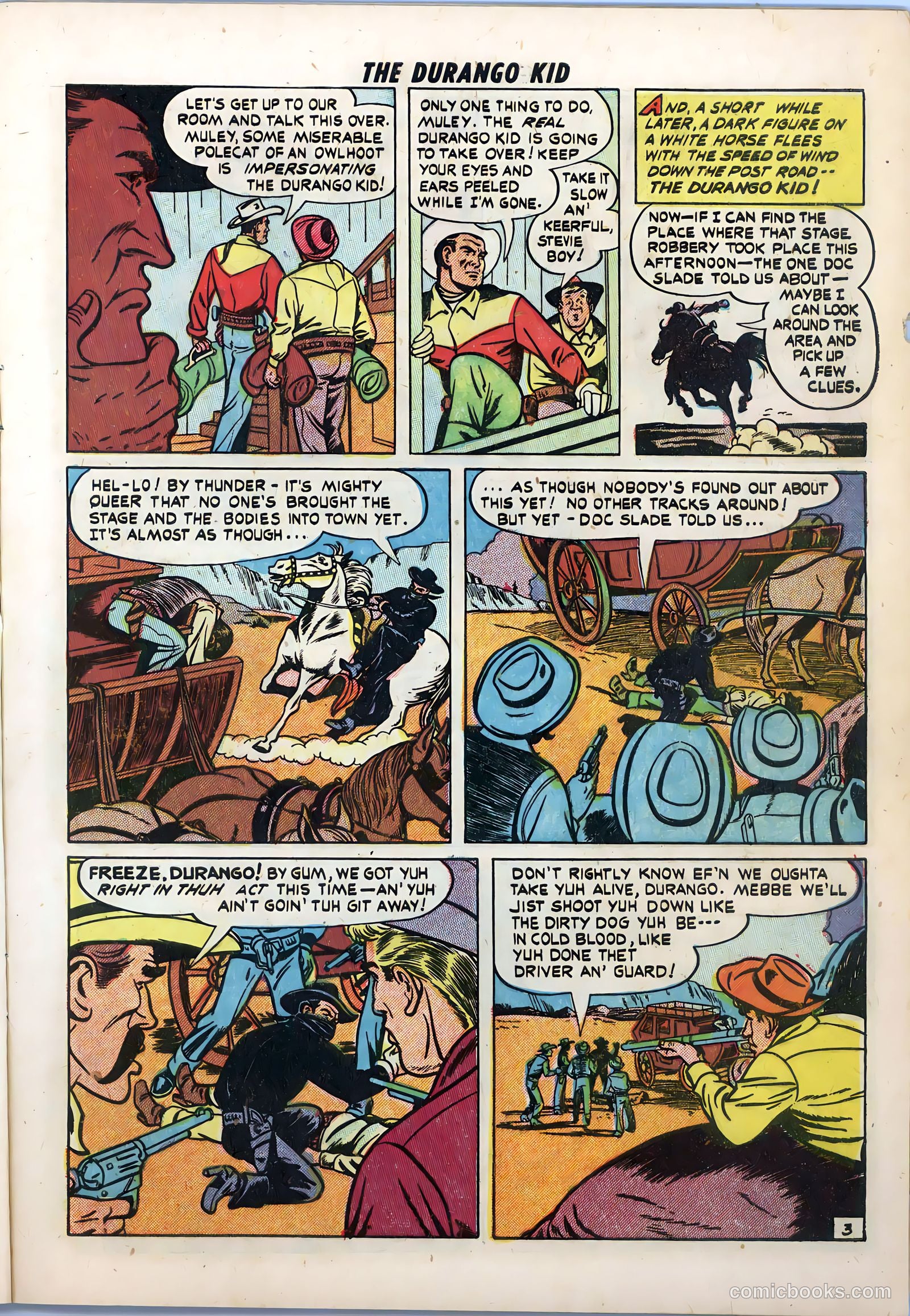 Durango Kid #3 (1950) — page 5 of 36