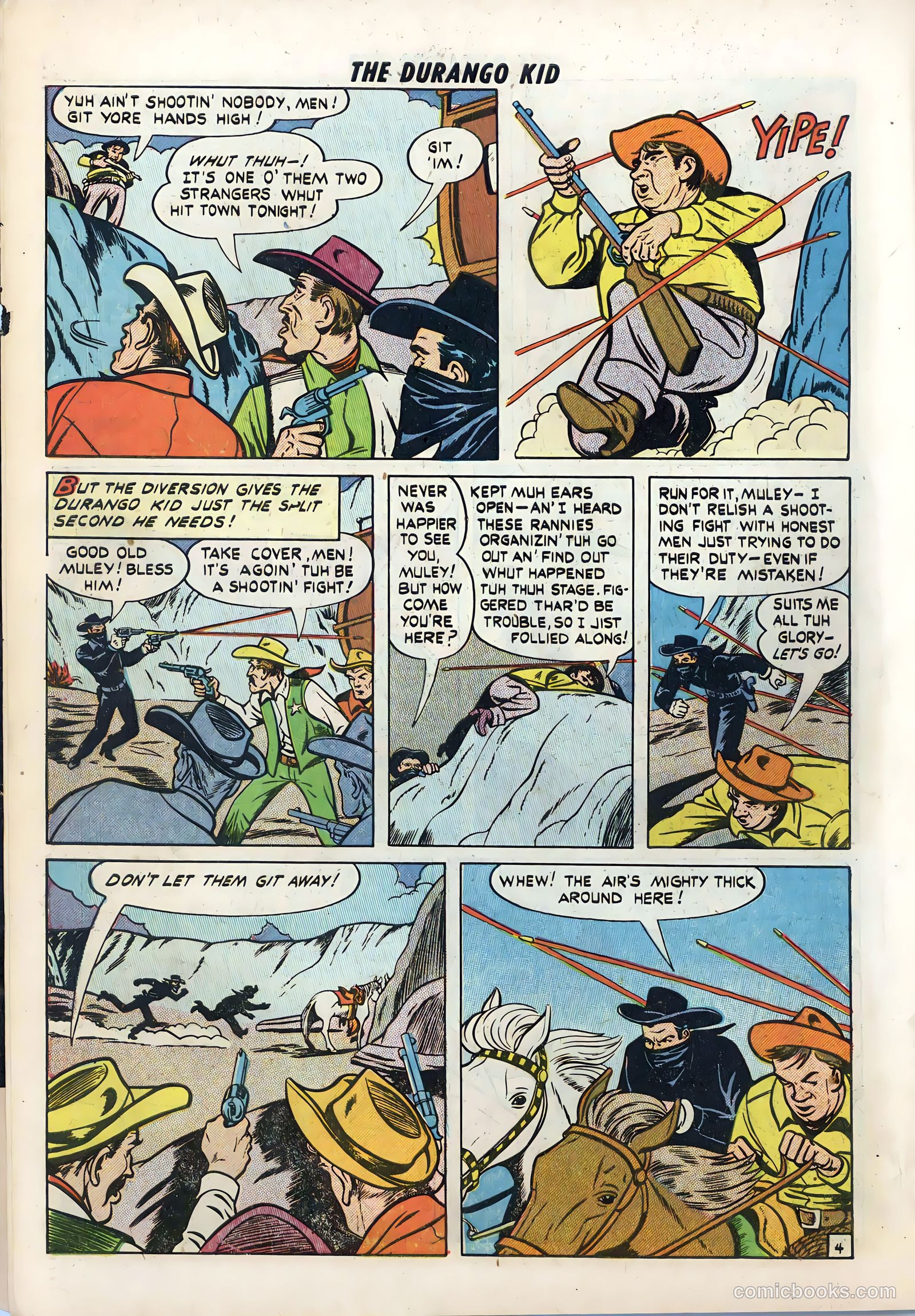 Durango Kid #3 (1950) — page 6 of 36