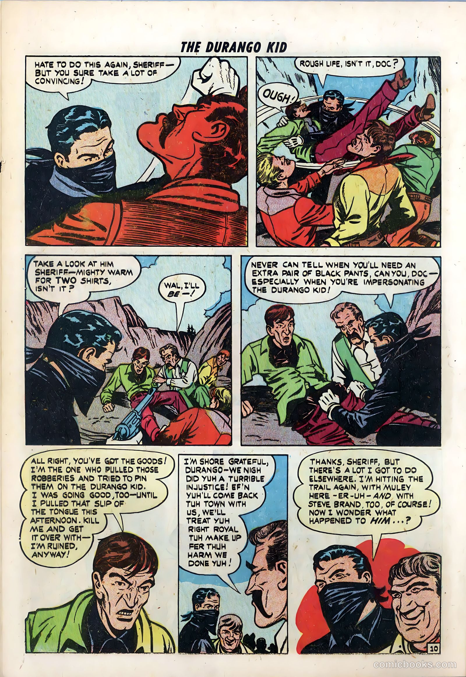 Durango Kid #3 (1950) — page 12 of 36