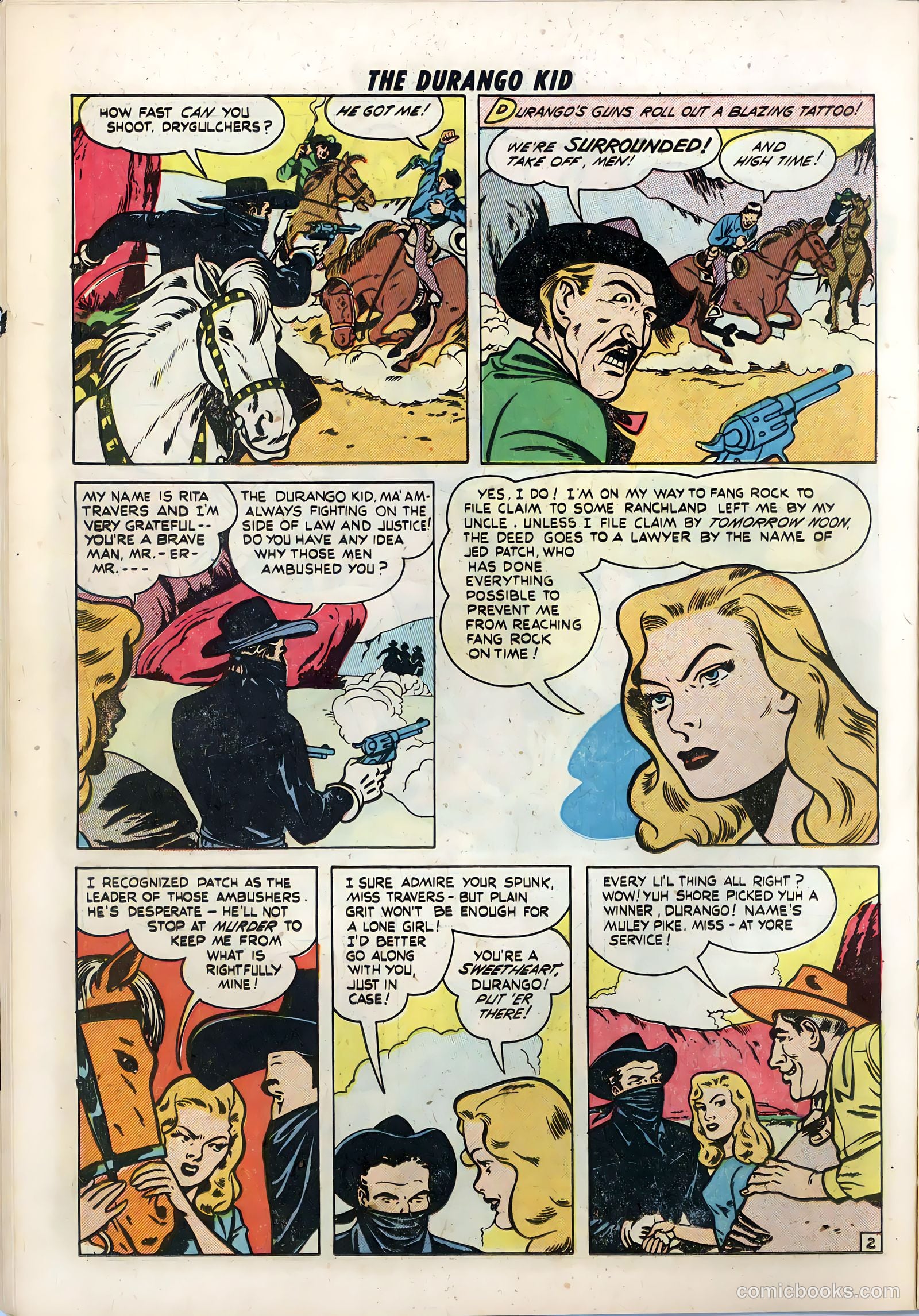 Durango Kid #3 (1950) — page 14 of 36
