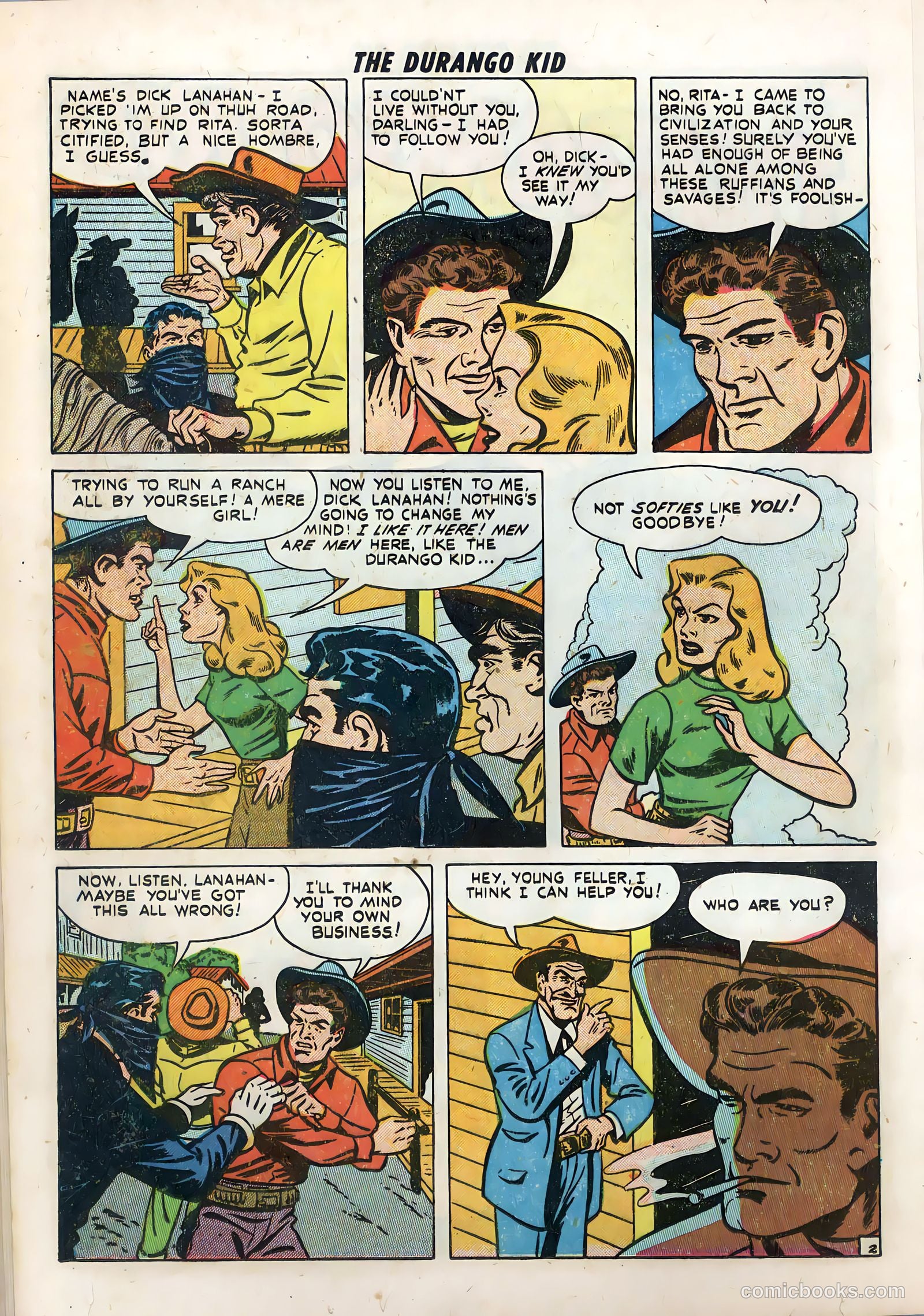 Durango Kid #3 (1950) — page 20 of 36