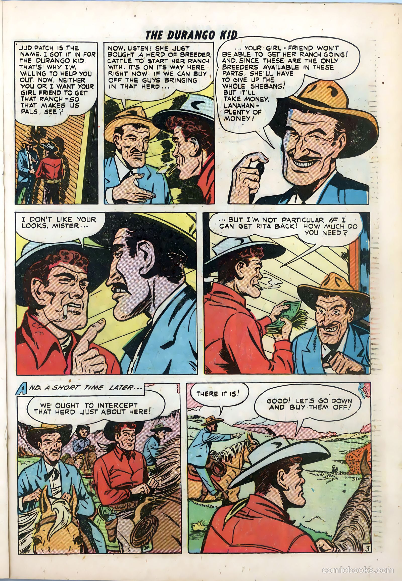 Durango Kid #3 (1950) — page 21 of 36
