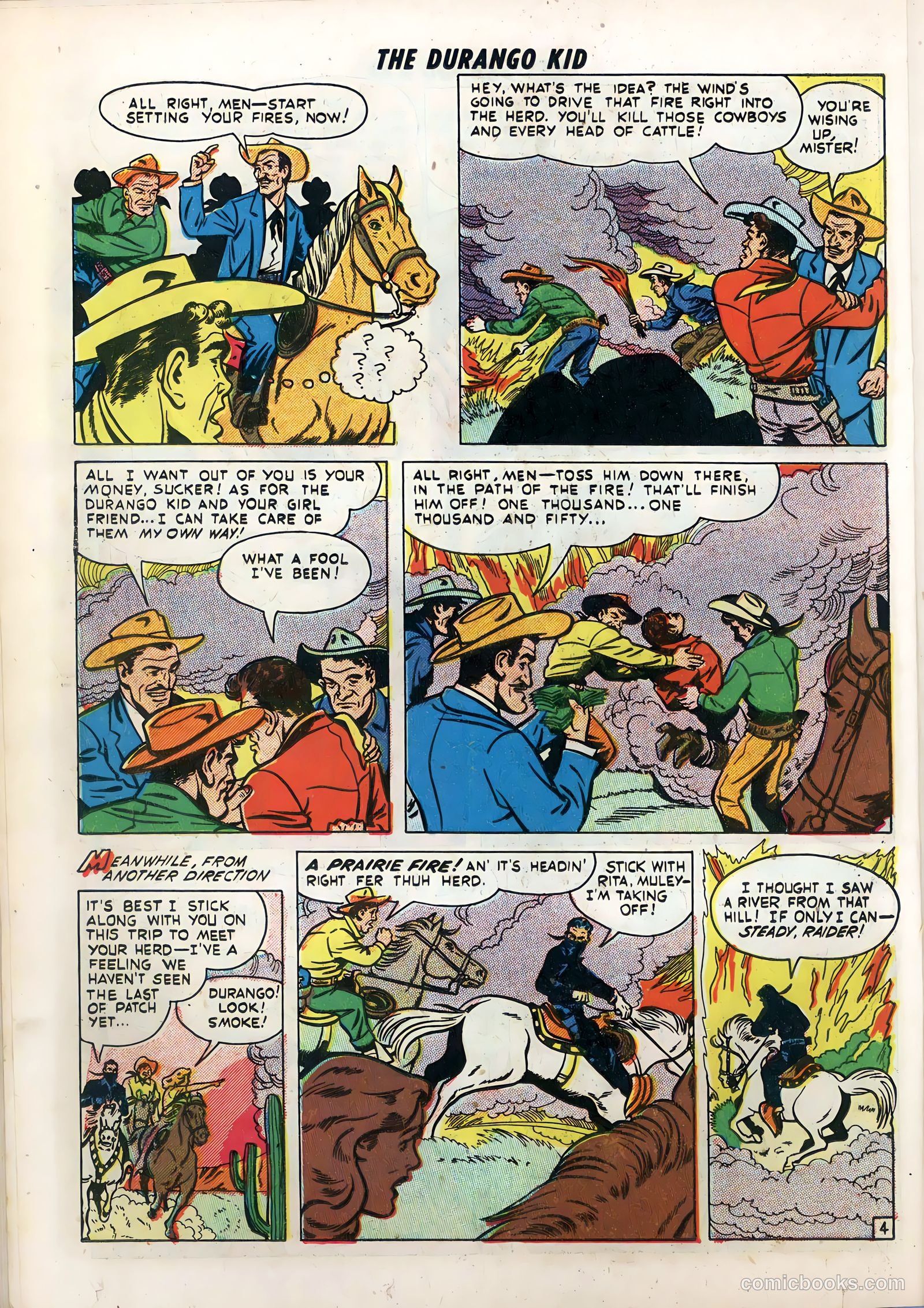 Durango Kid #3 (1950) — page 22 of 36