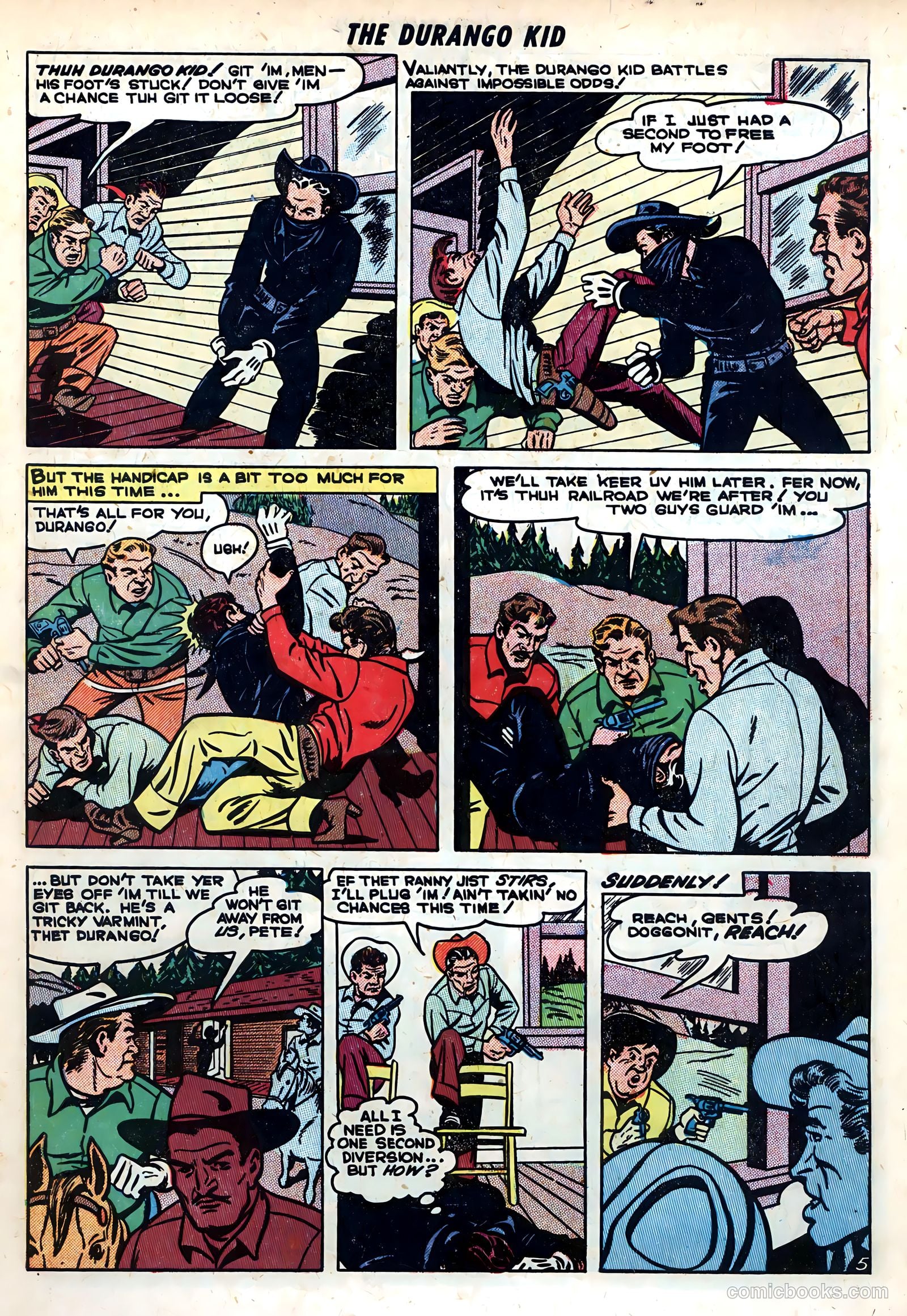 Durango Kid #4 (1950) — page 7 of 36