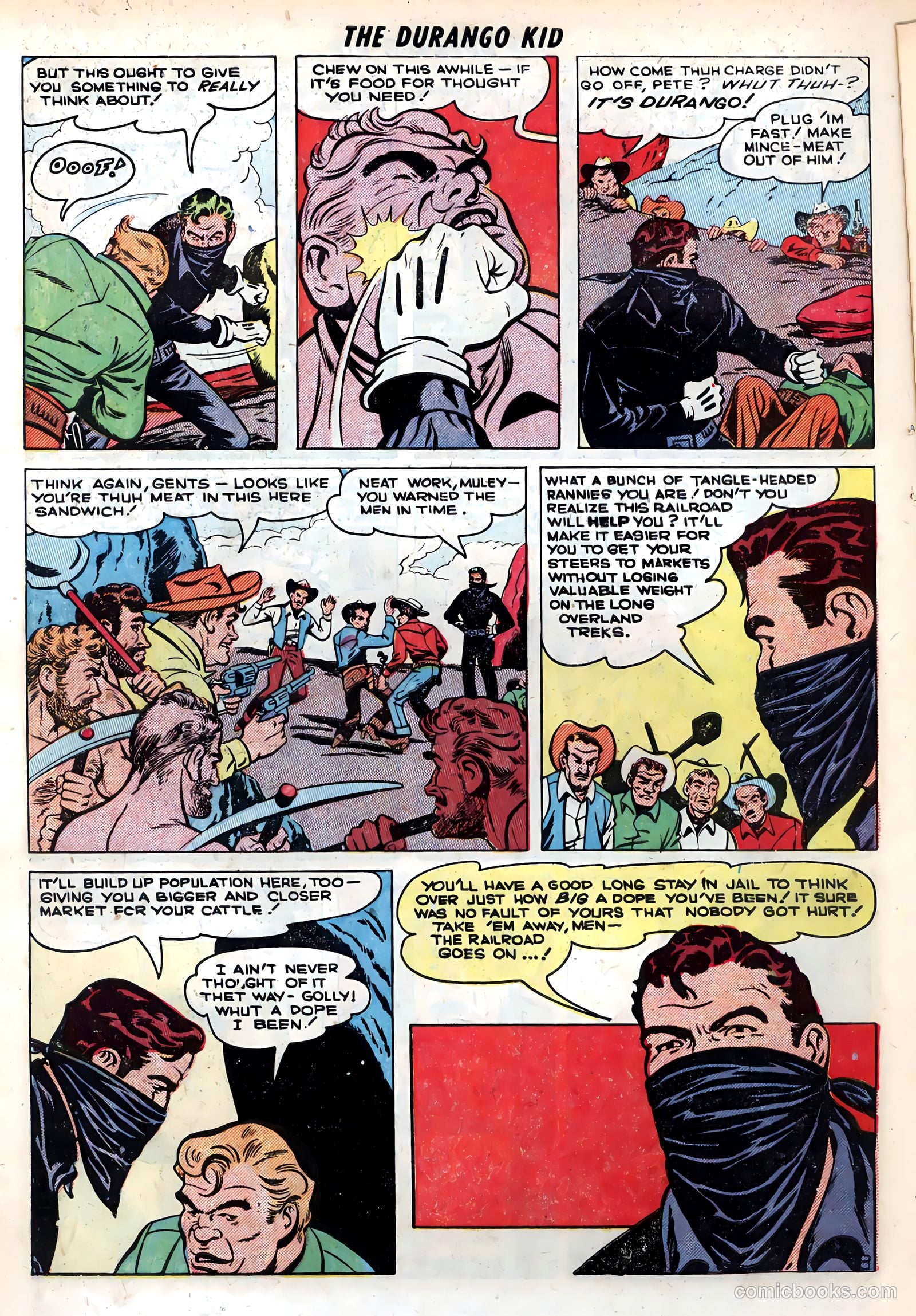 Durango Kid #4 (1950) — page 10 of 36