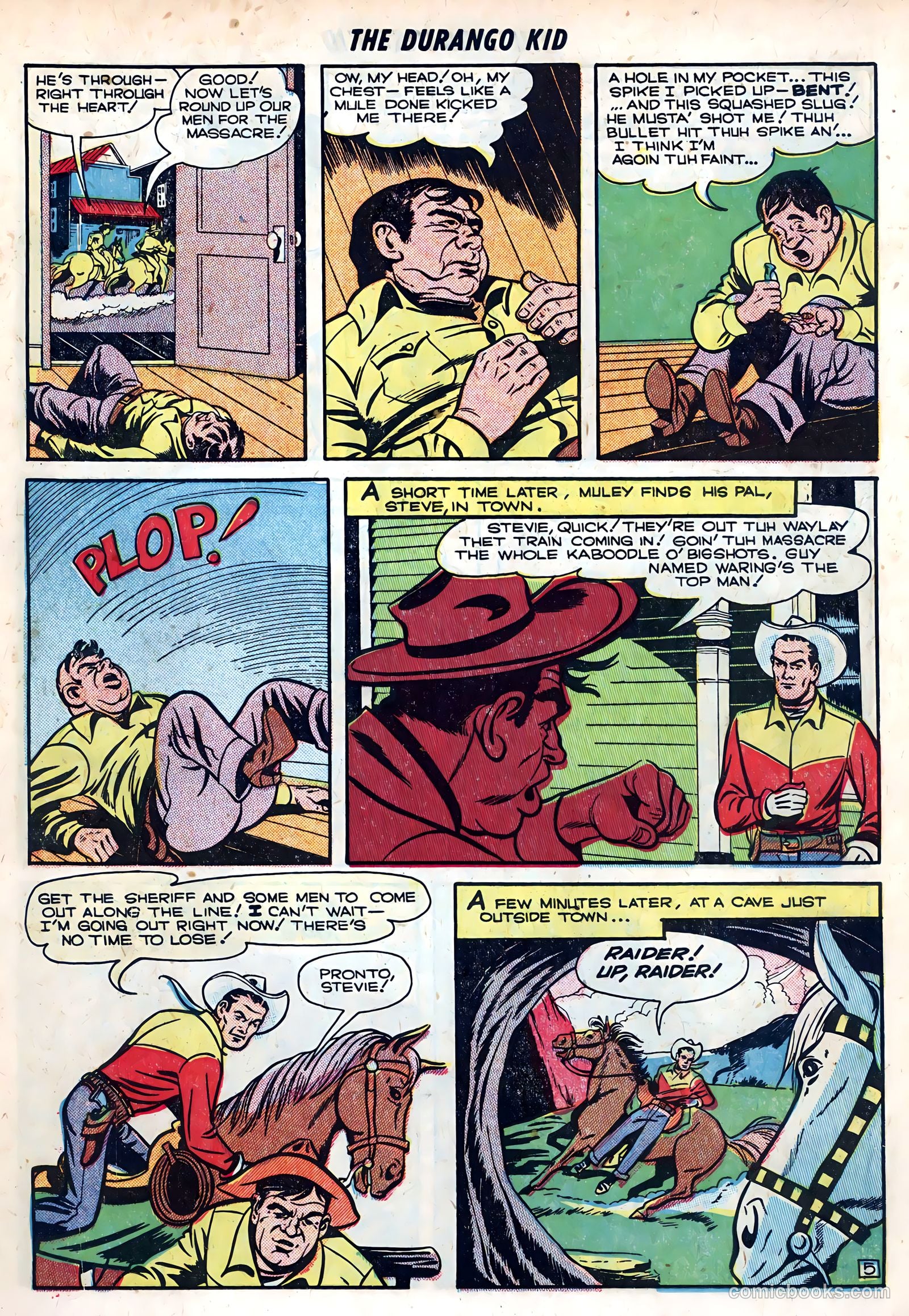 Durango Kid #4 (1950) — page 15 of 36