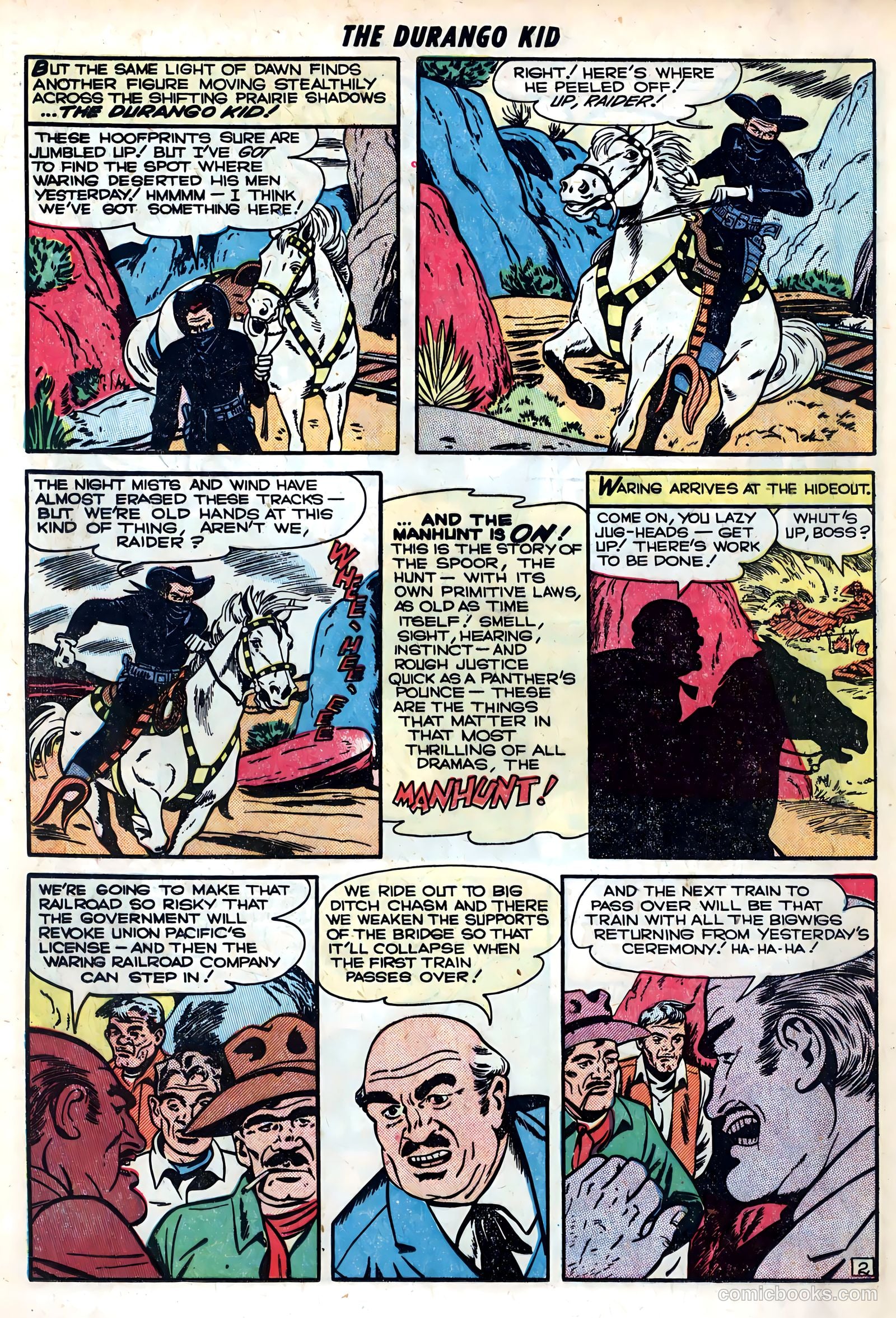 Durango Kid #4 (1950) — page 20 of 36