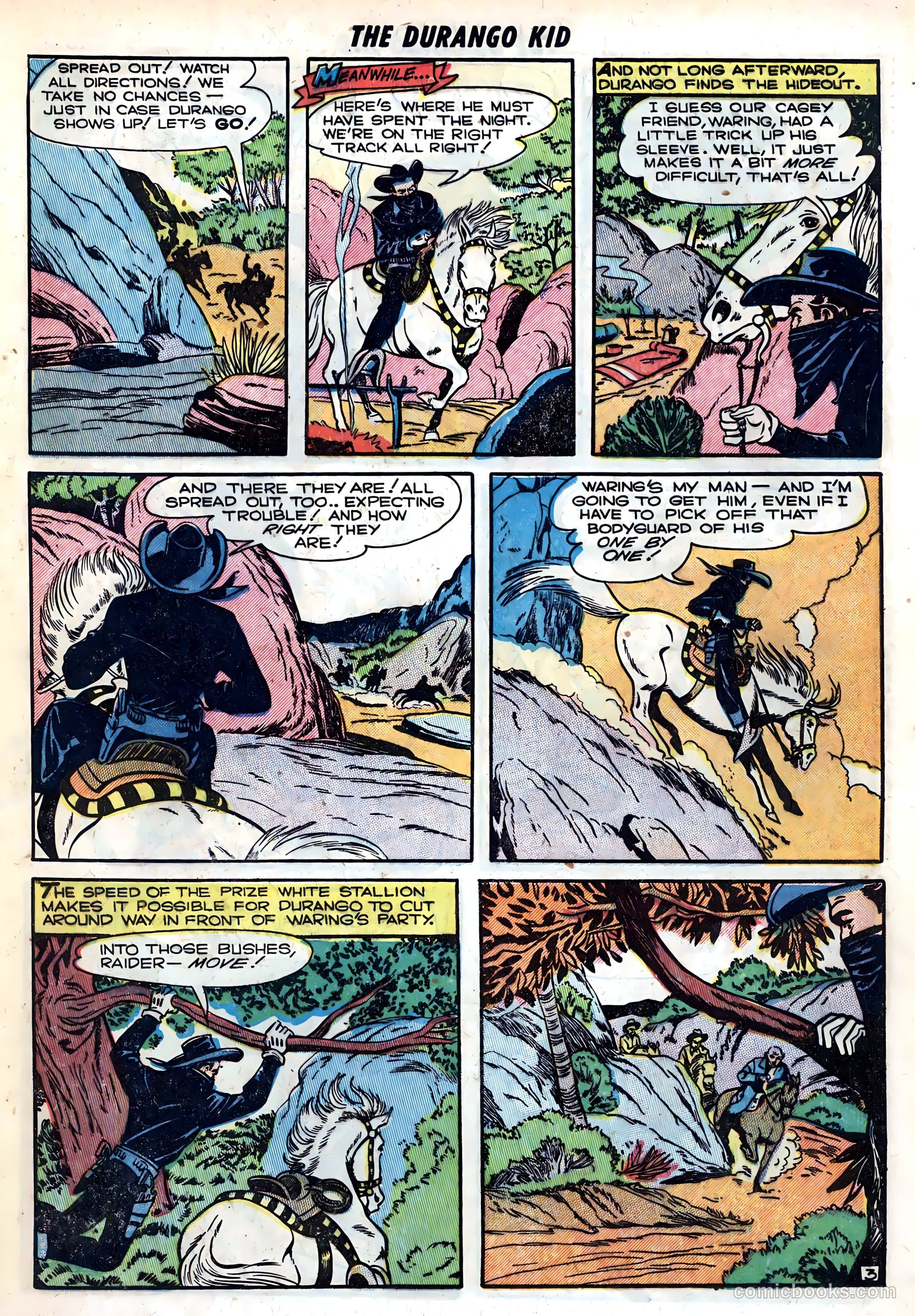 Durango Kid #4 (1950) — page 21 of 36