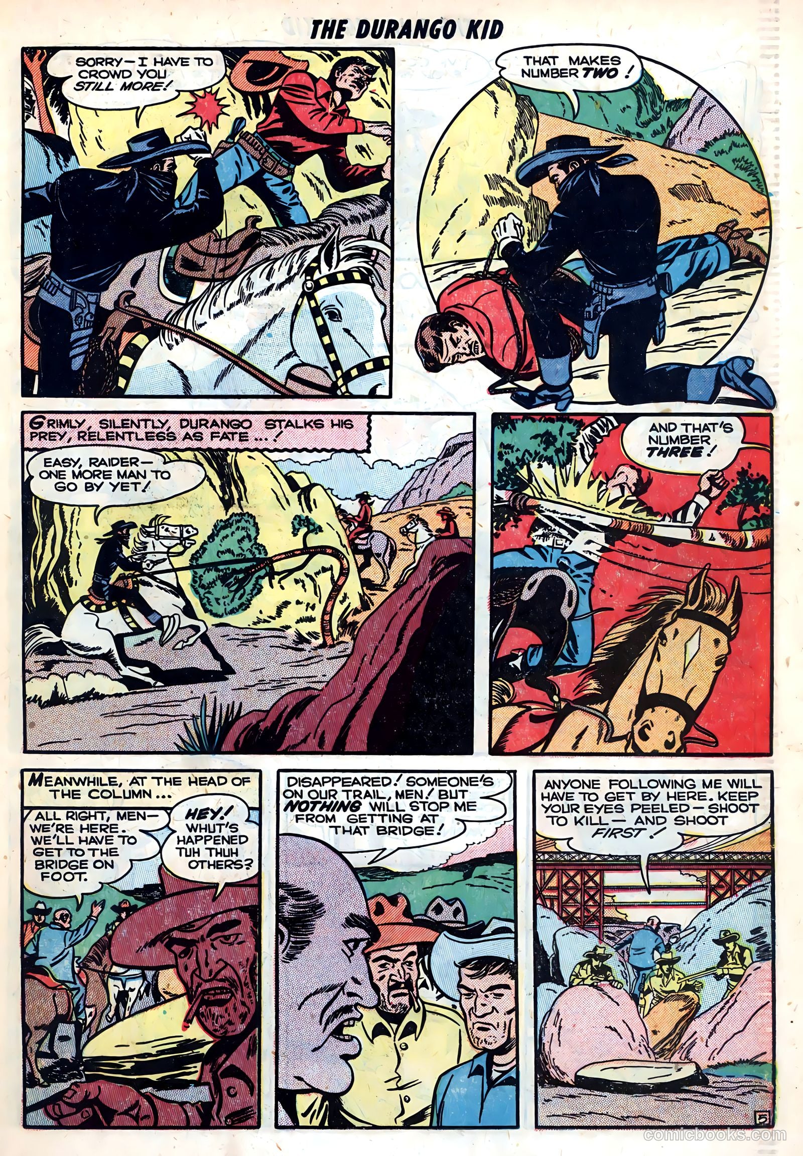 Durango Kid #4 (1950) — page 23 of 36