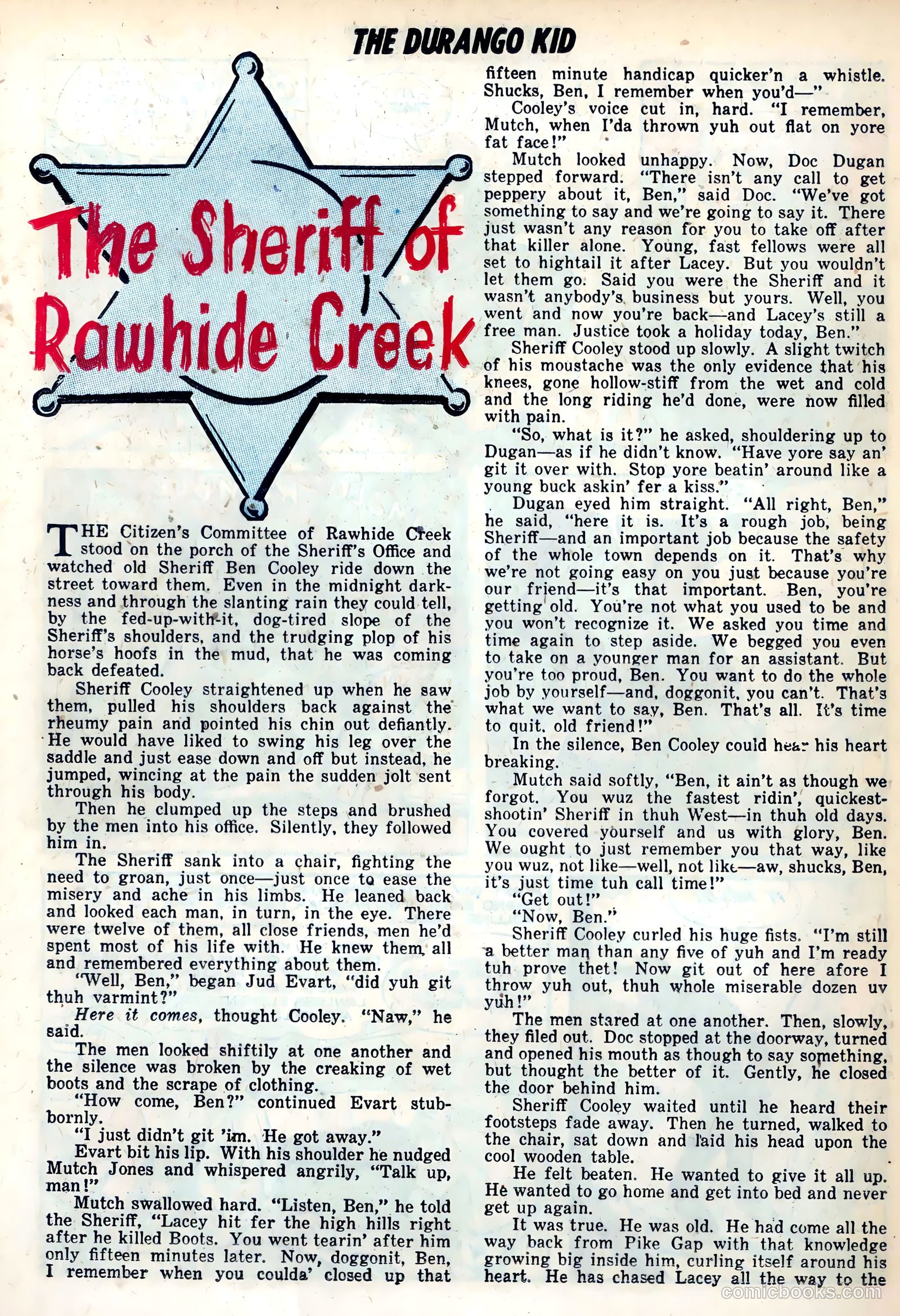Durango Kid #4 (1950) — page 26 of 36