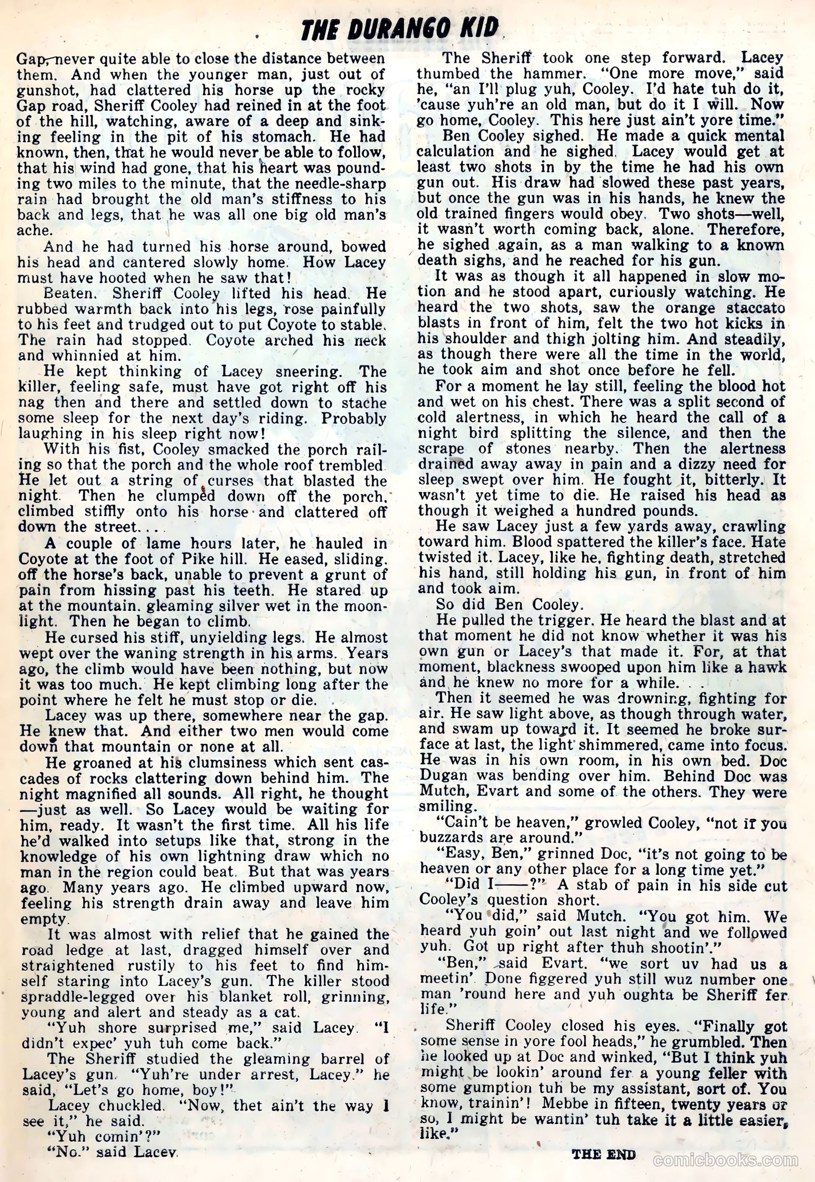 Durango Kid #4 (1950) — page 27 of 36