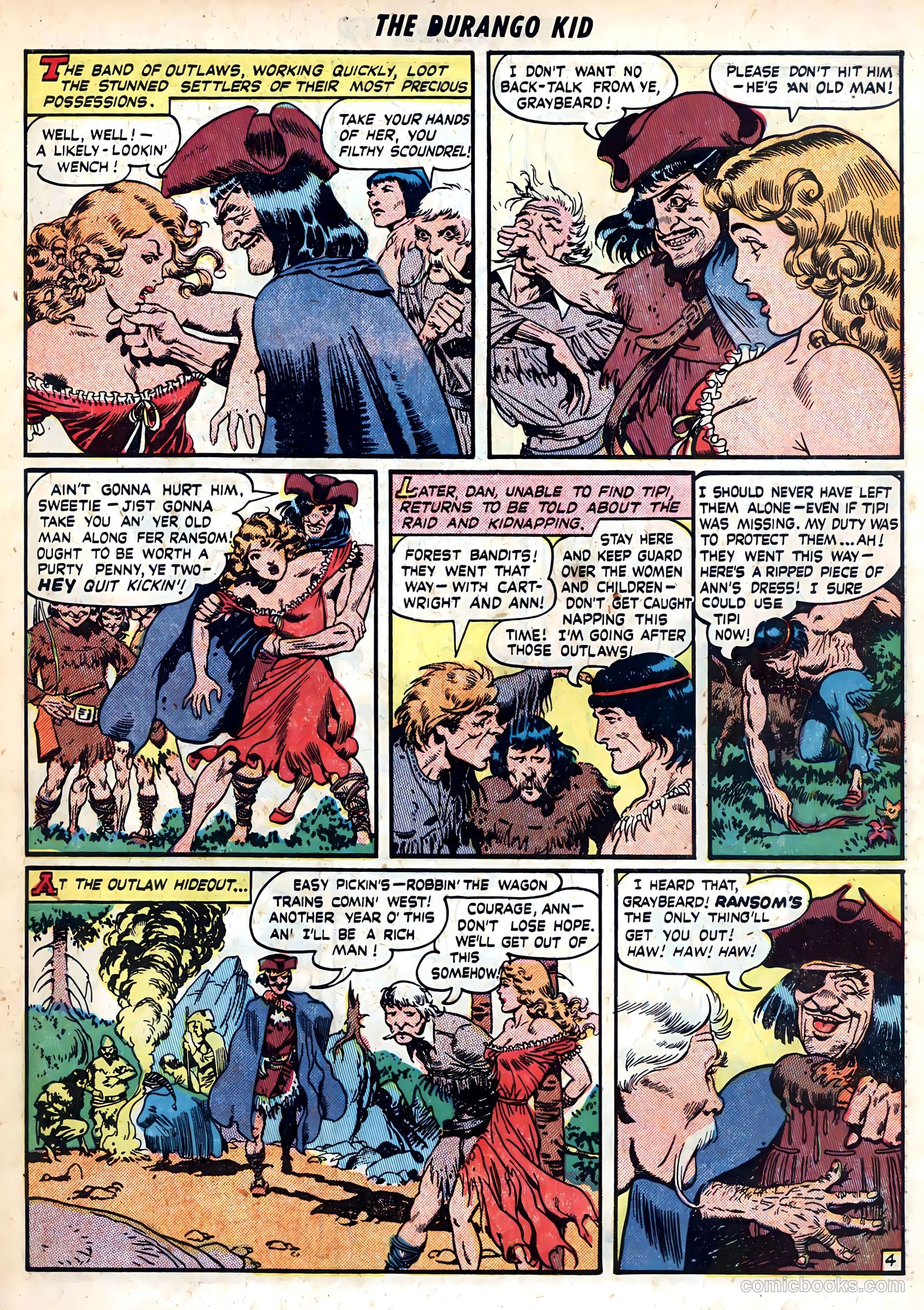 Durango Kid #4 (1950) — page 31 of 36