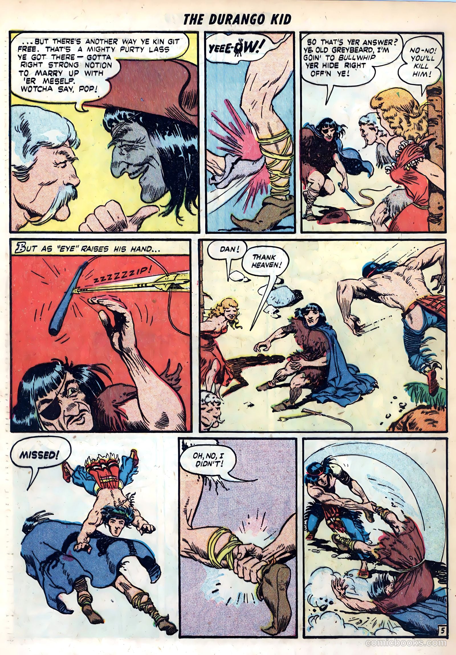 Durango Kid #4 (1950) — page 32 of 36