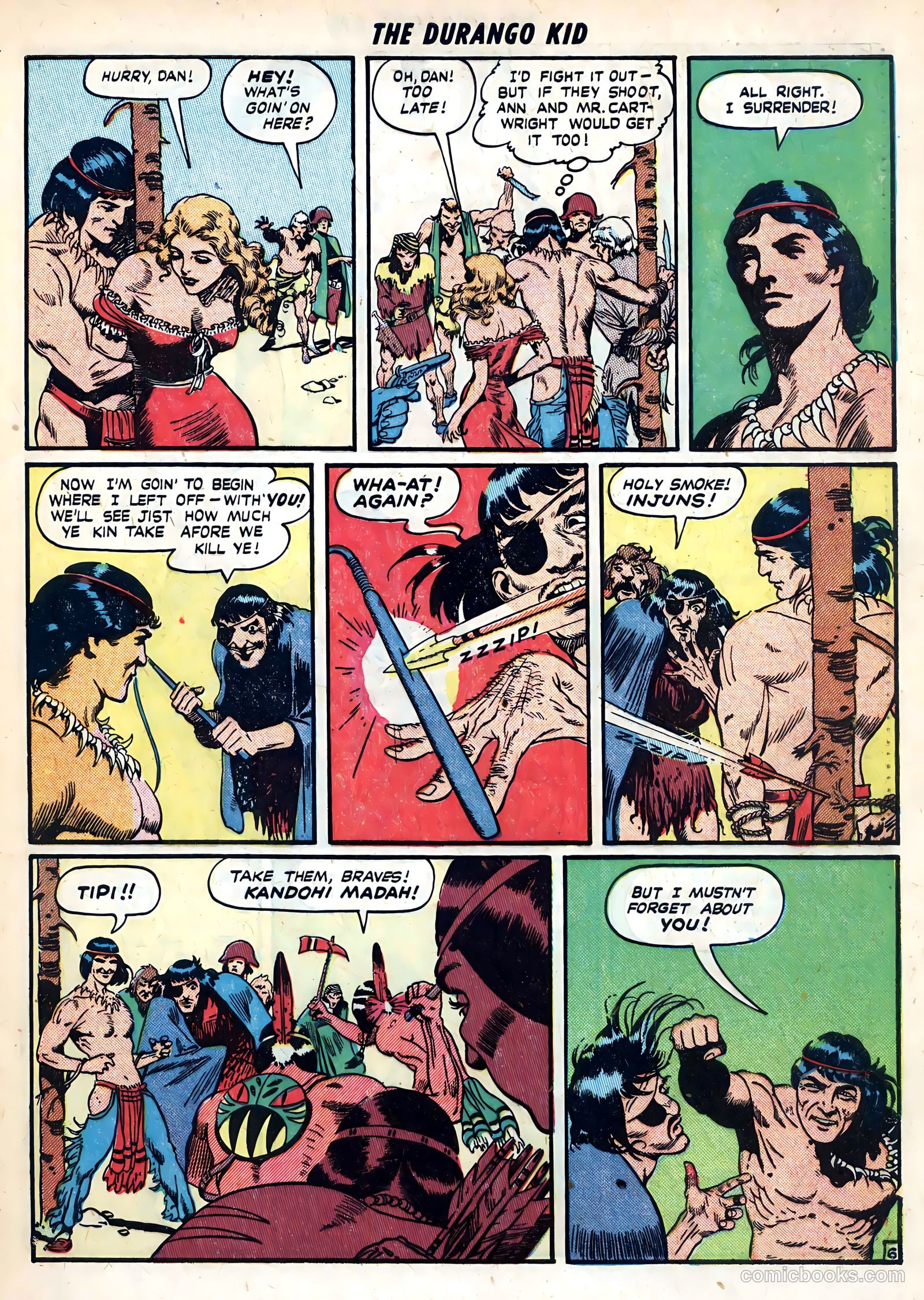 Durango Kid #4 (1950) — page 33 of 36
