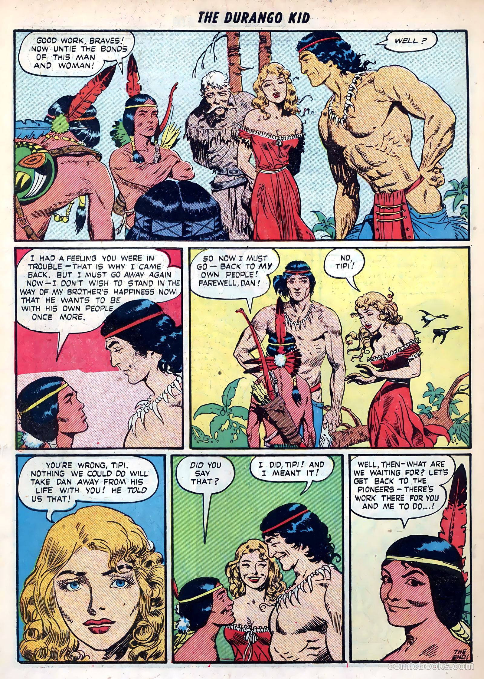 Durango Kid #4 (1950) — page 34 of 36