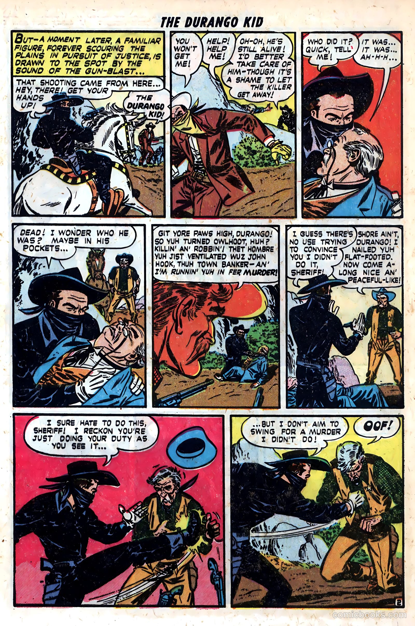 Durango Kid #5 (1950) — page 28 of 36