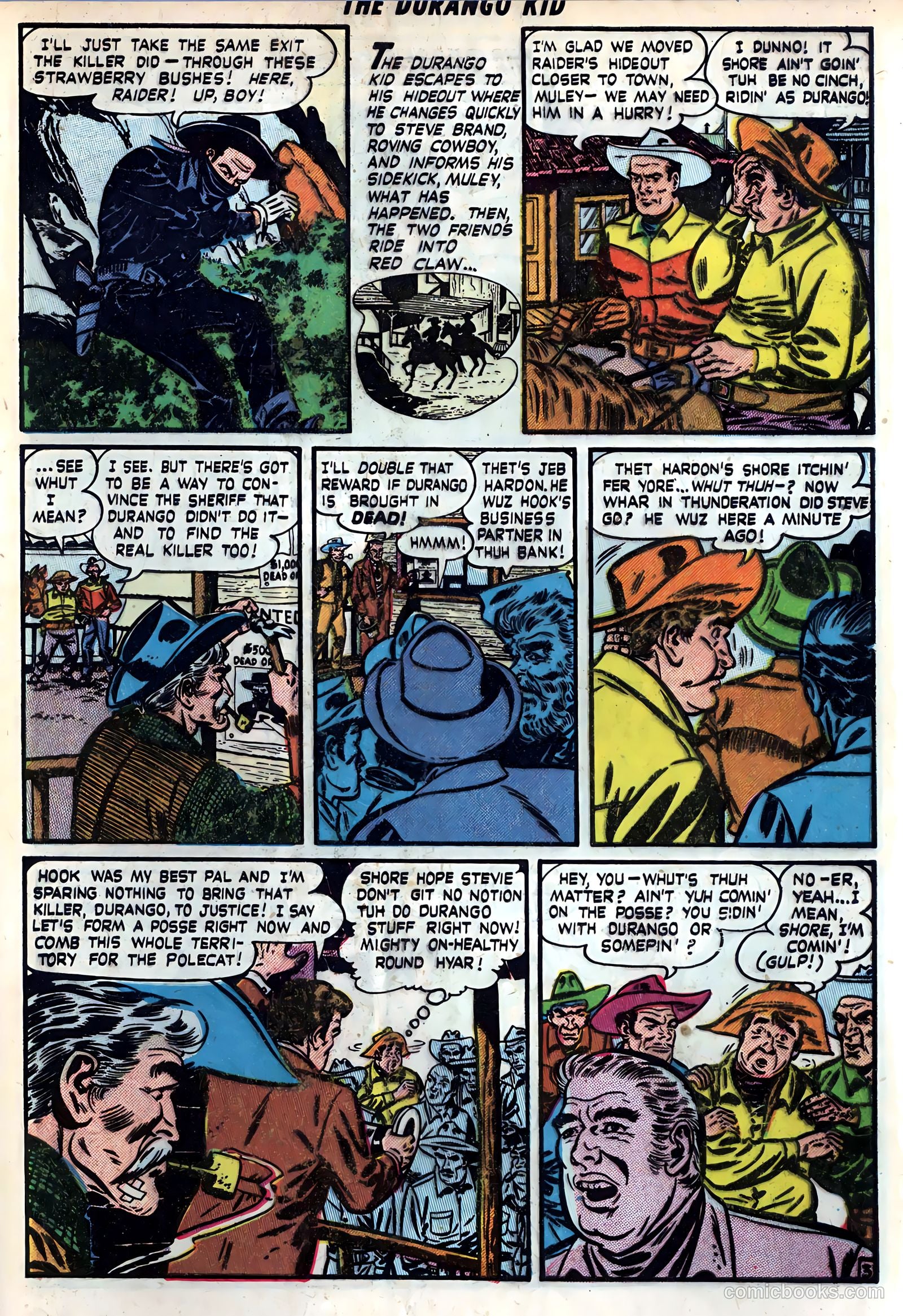 Durango Kid #5 (1950) — page 29 of 36