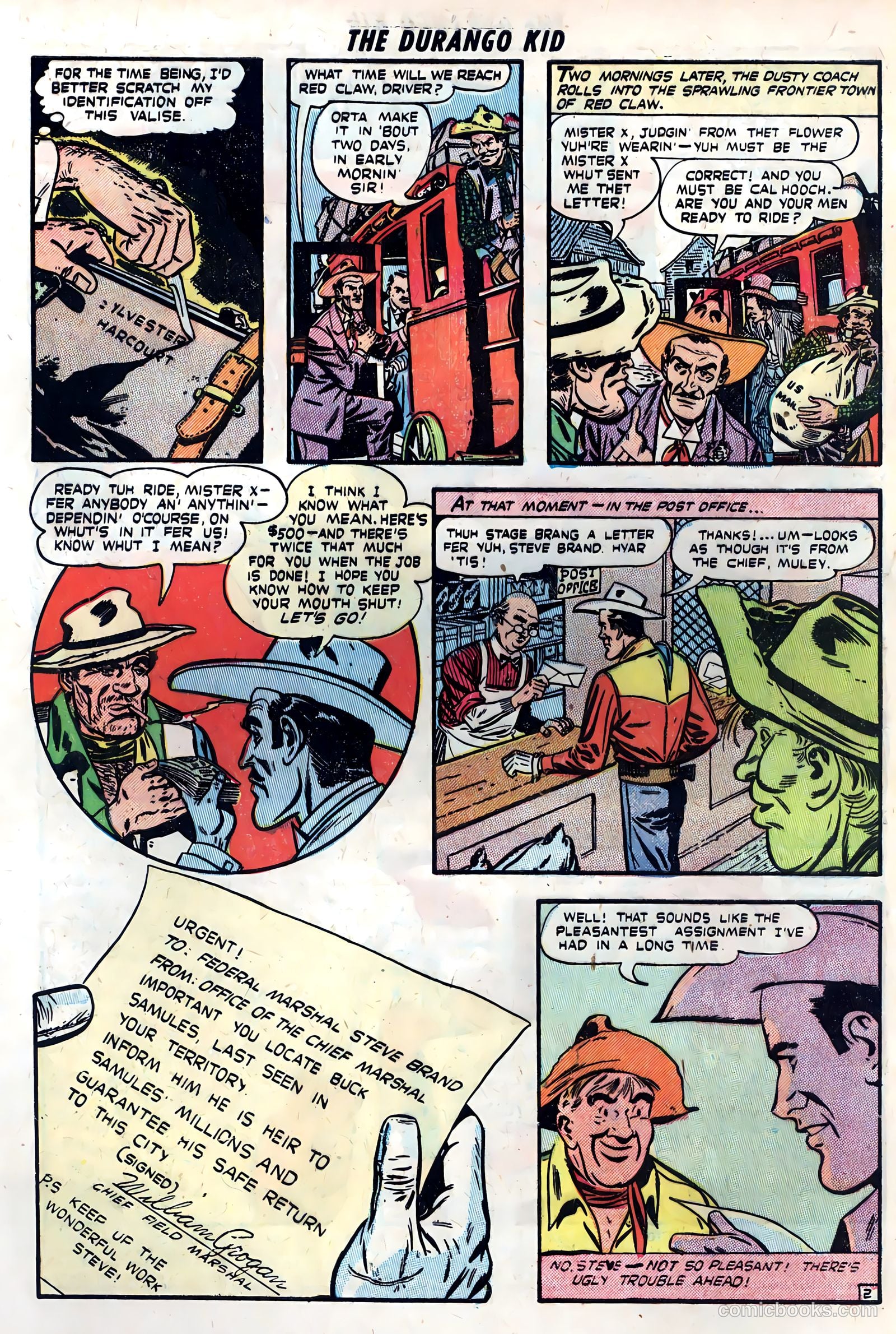 Durango Kid #6 (1950) — page 4 of 36