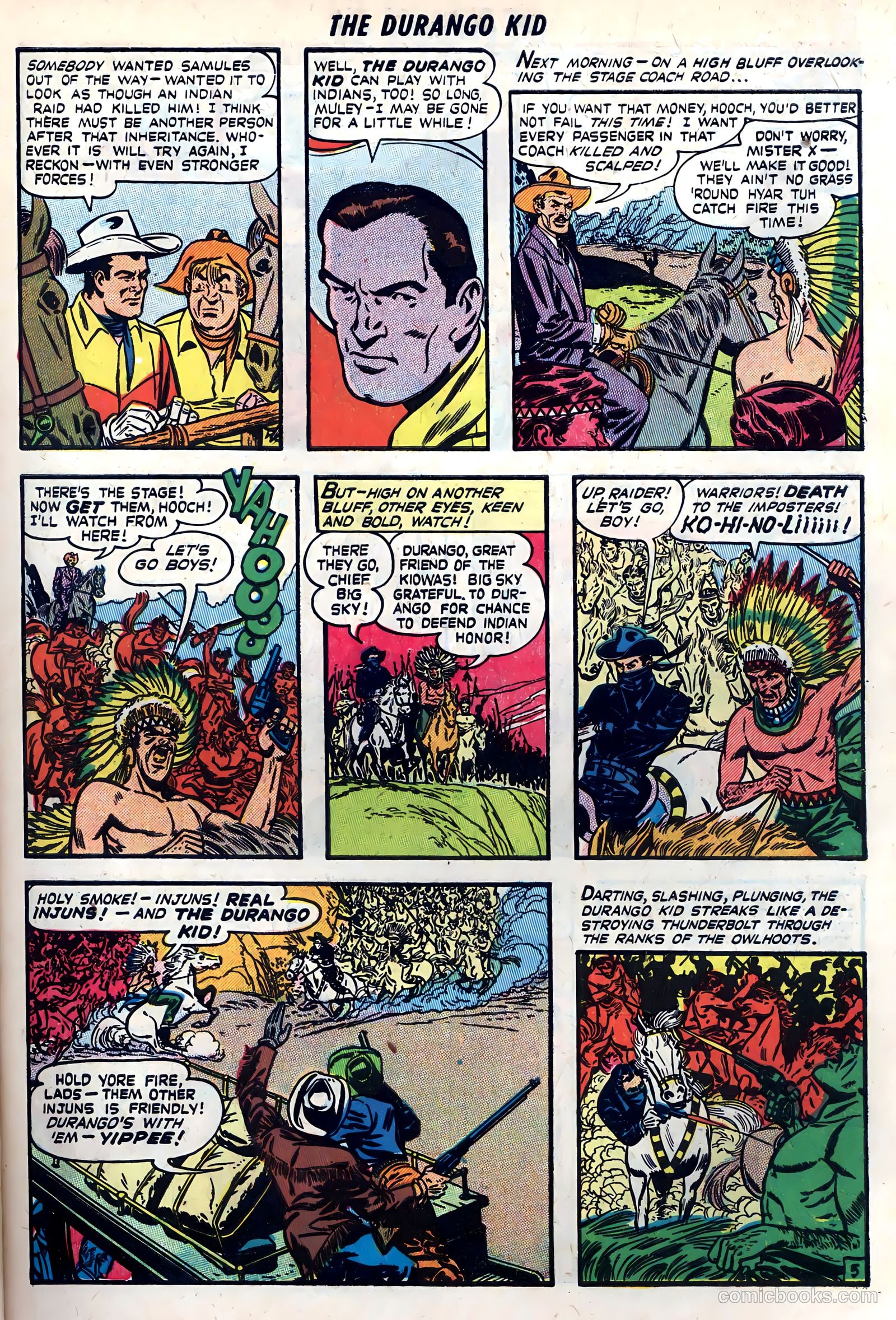 Durango Kid #6 (1950) — page 7 of 36