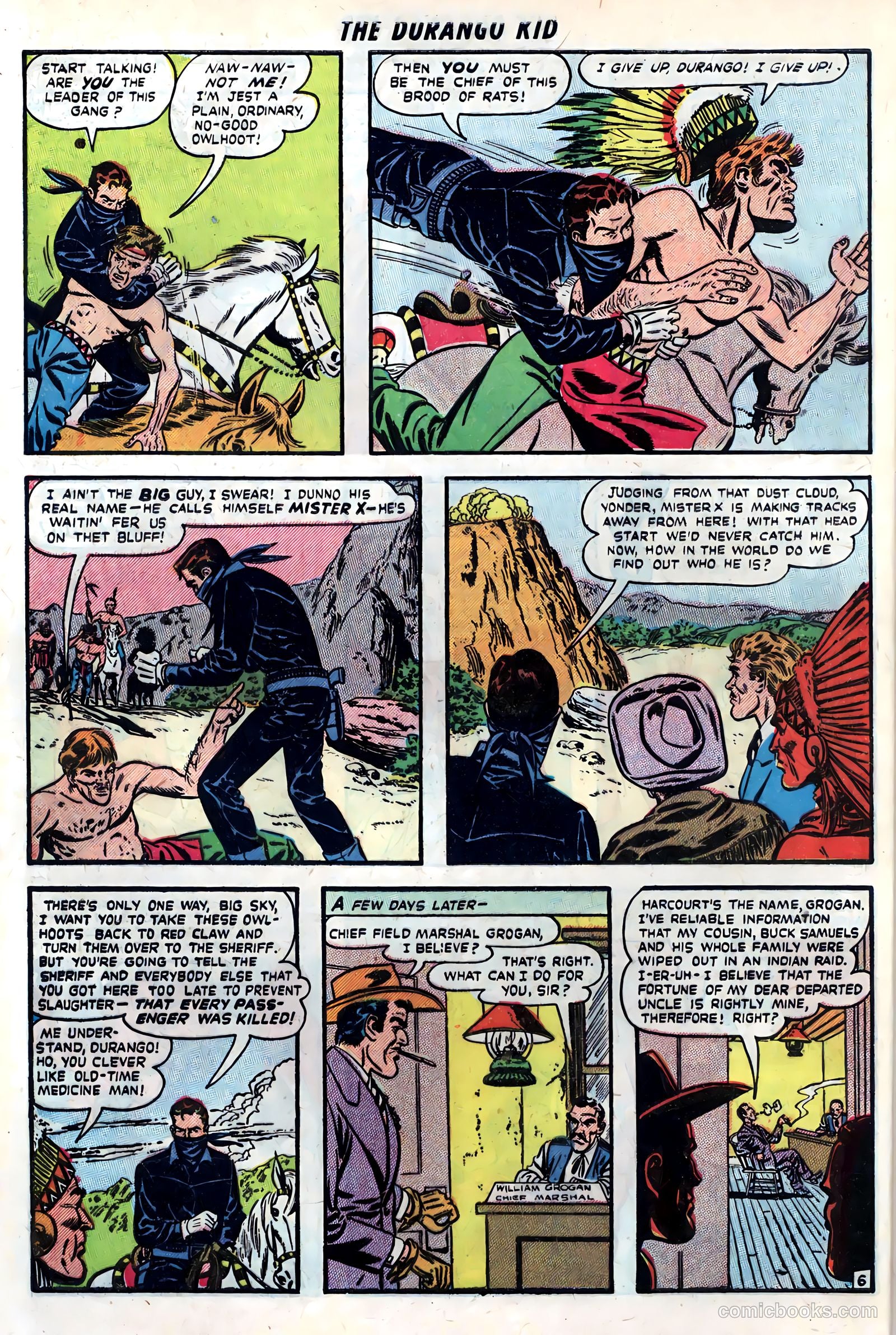 Durango Kid #6 (1950) — page 8 of 36