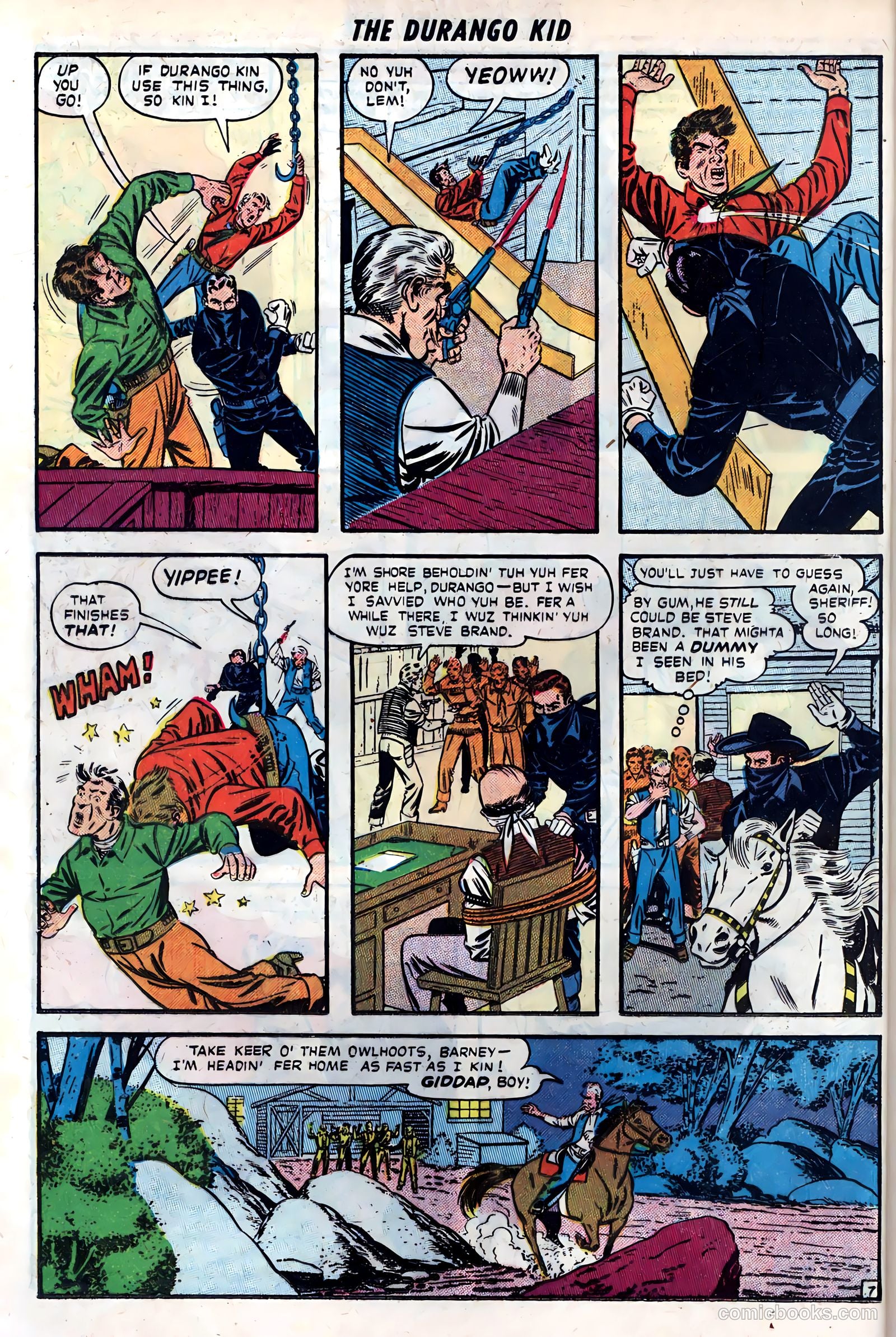 Durango Kid #6 (1950) — page 16 of 36