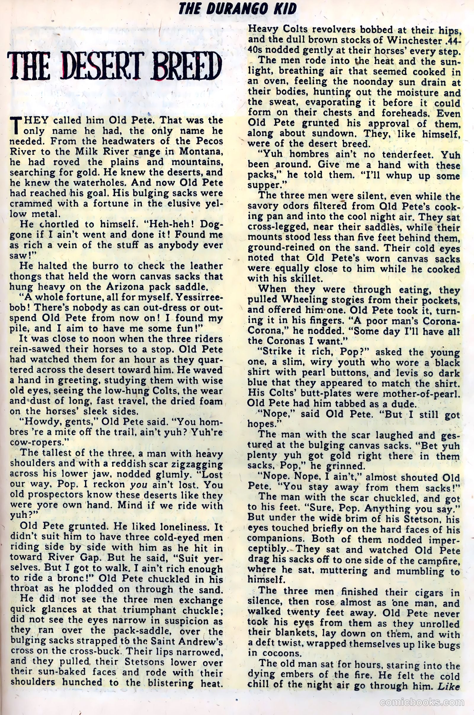 Durango Kid #6 (1950) — page 25 of 36