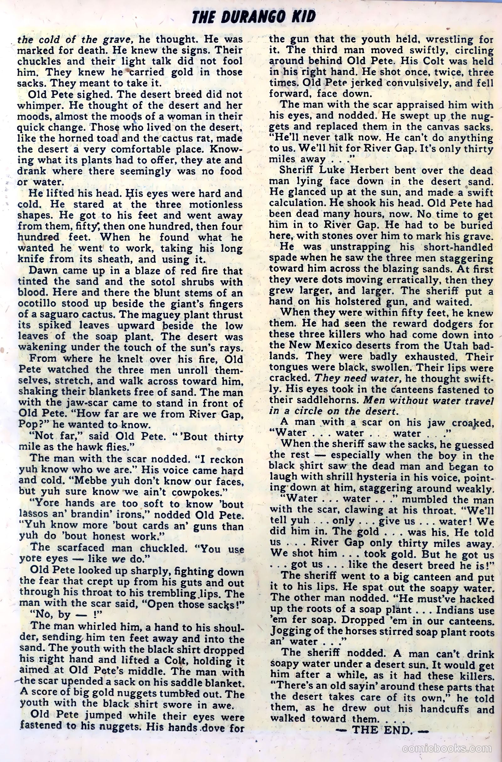 Durango Kid #6 (1950) — page 26 of 36
