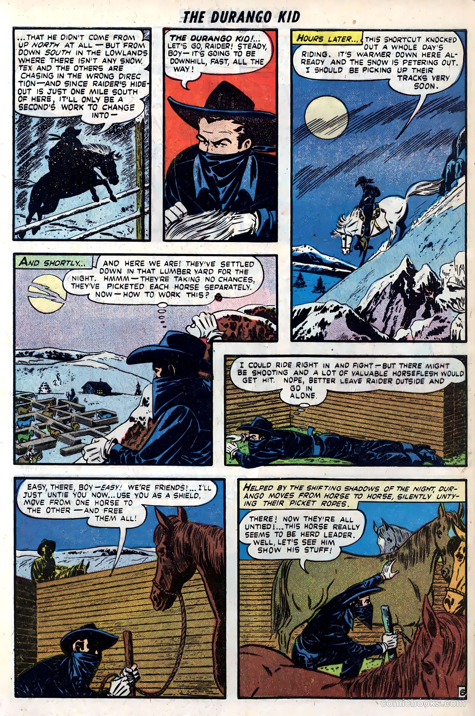 Durango Kid #6 (1950) — page 32 of 36