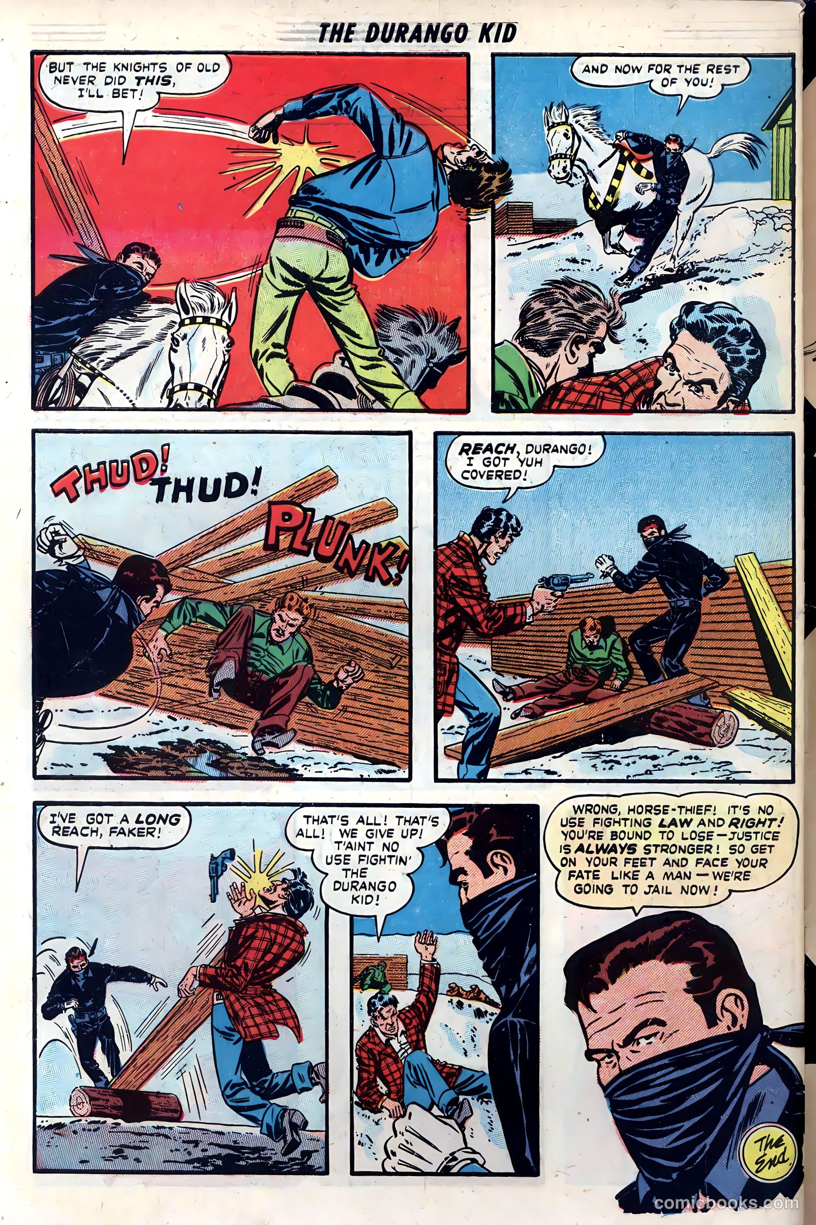 Durango Kid #6 (1950) — page 34 of 36