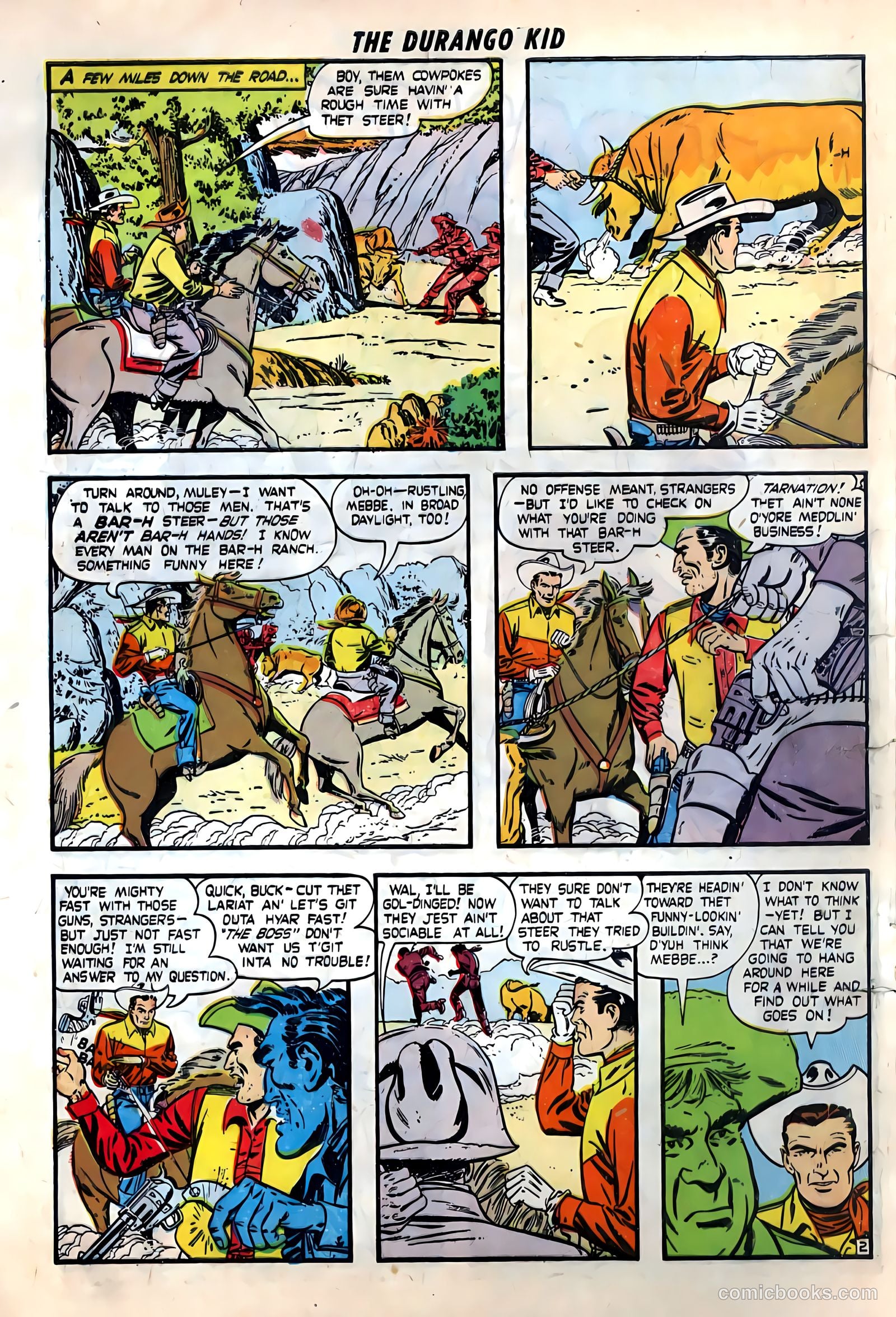 Durango Kid #7 (1949) — page 4 of 36
