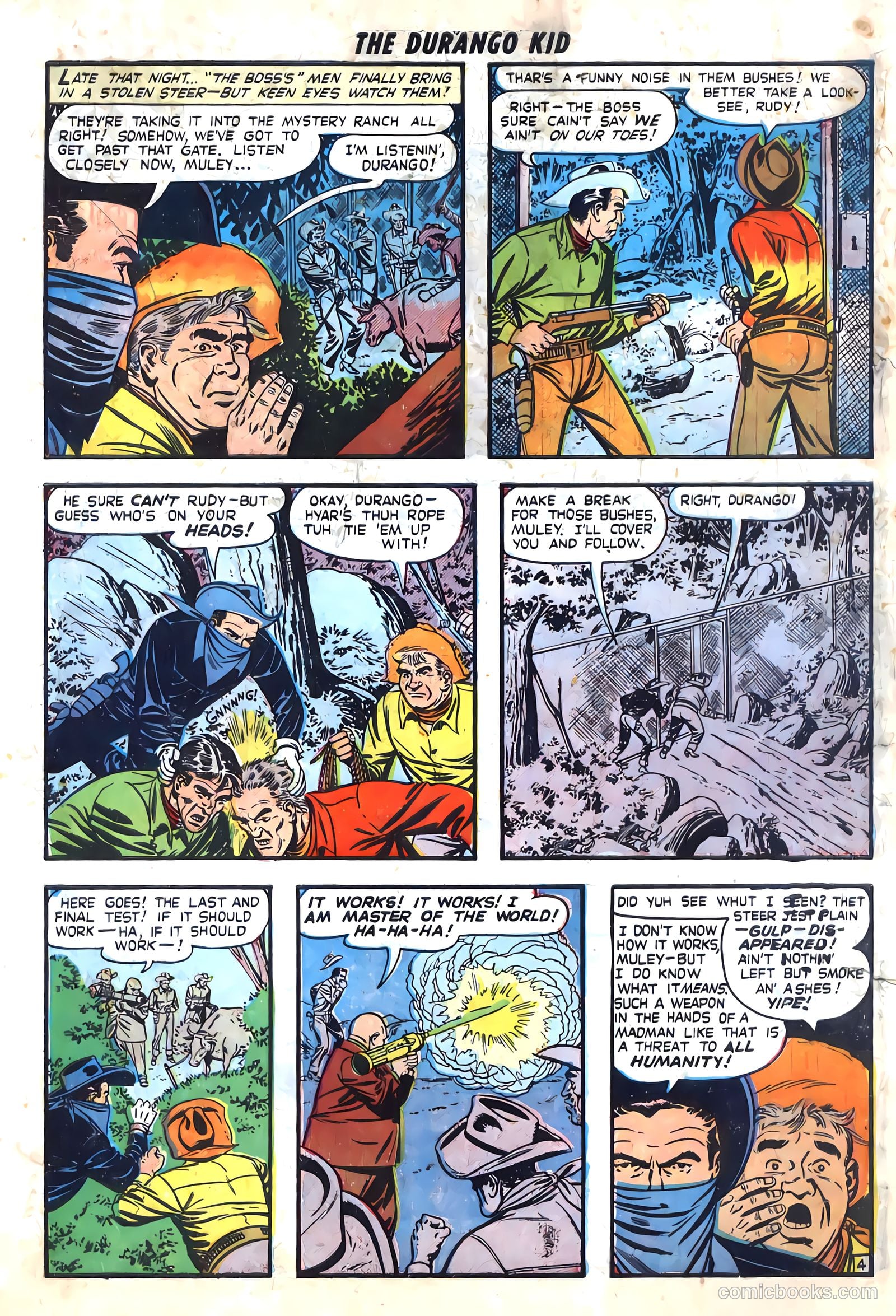 Durango Kid #7 (1949) — page 6 of 36