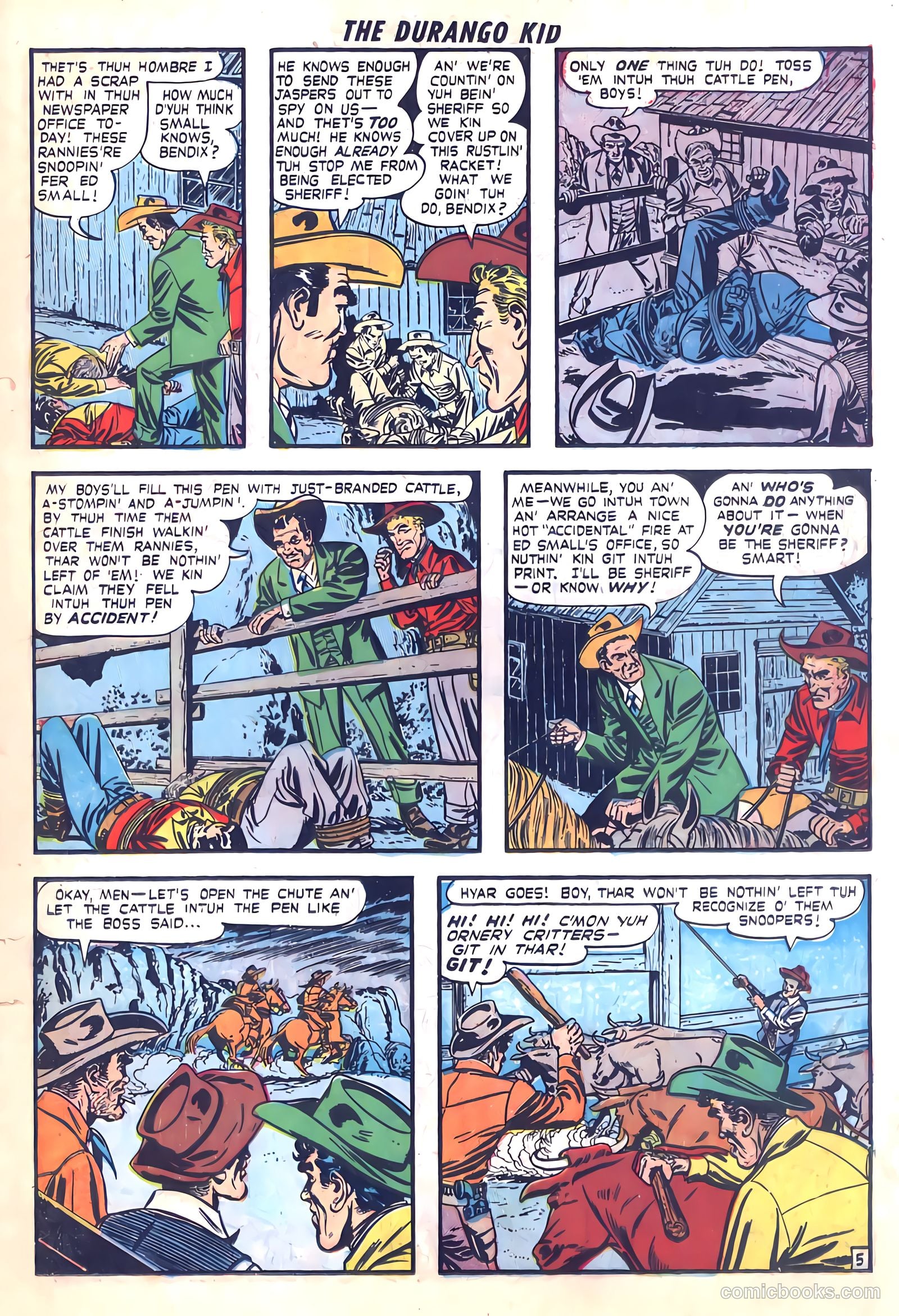 Durango Kid #7 (1949) — page 15 of 36