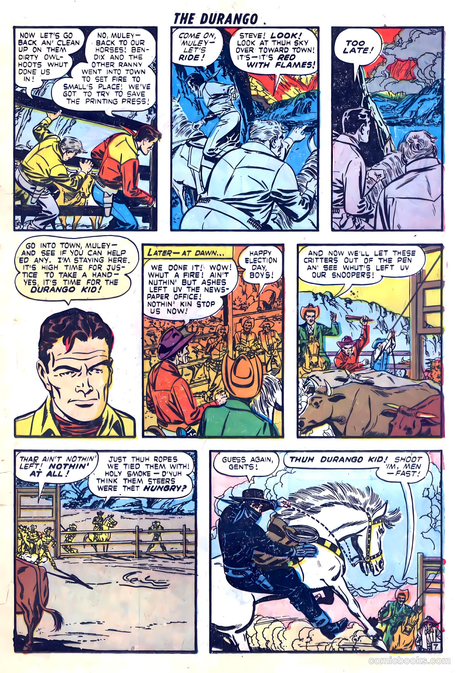 Durango Kid #7 (1949) — page 17 of 36