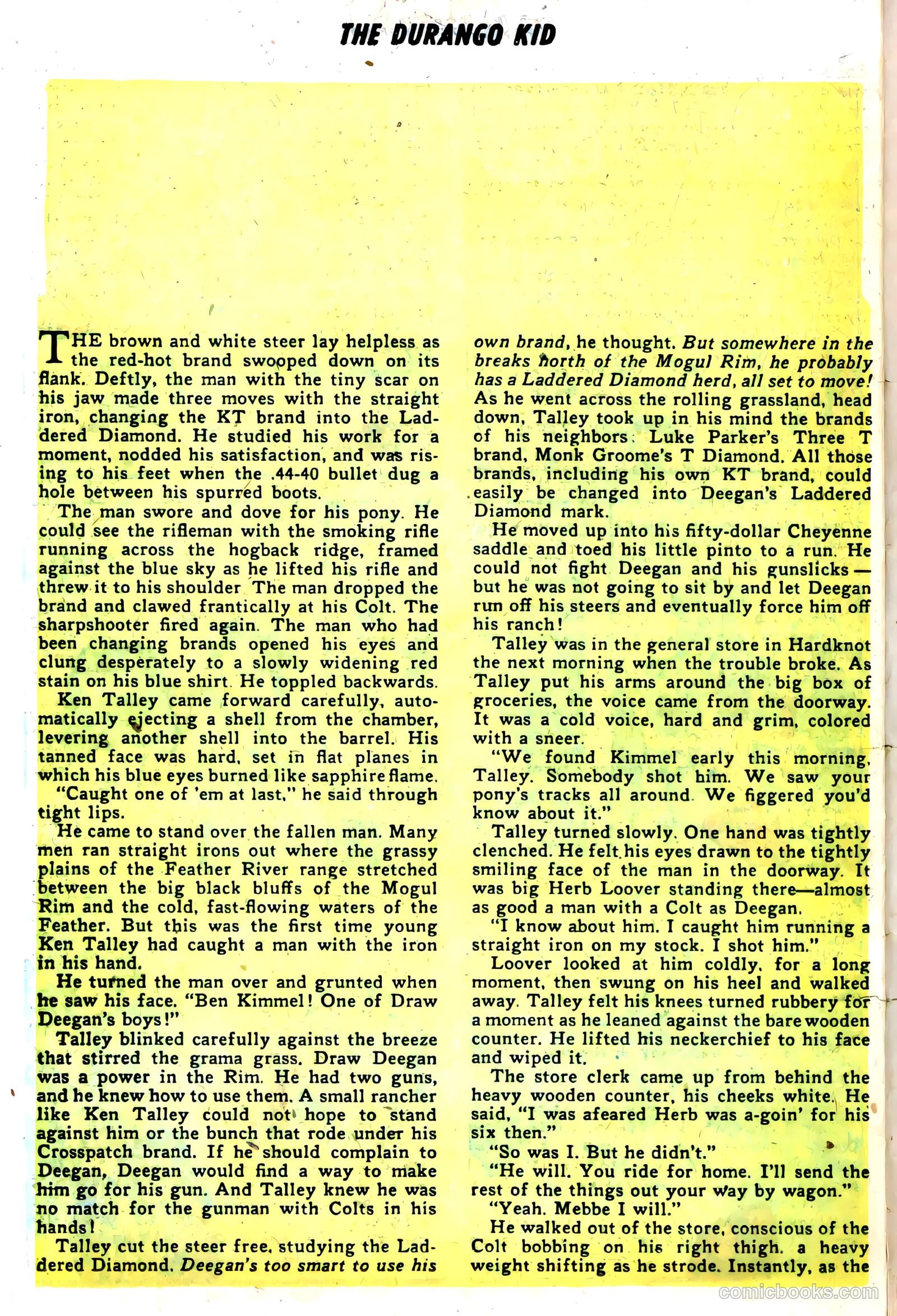 Durango Kid #7 (1949) — page 26 of 36