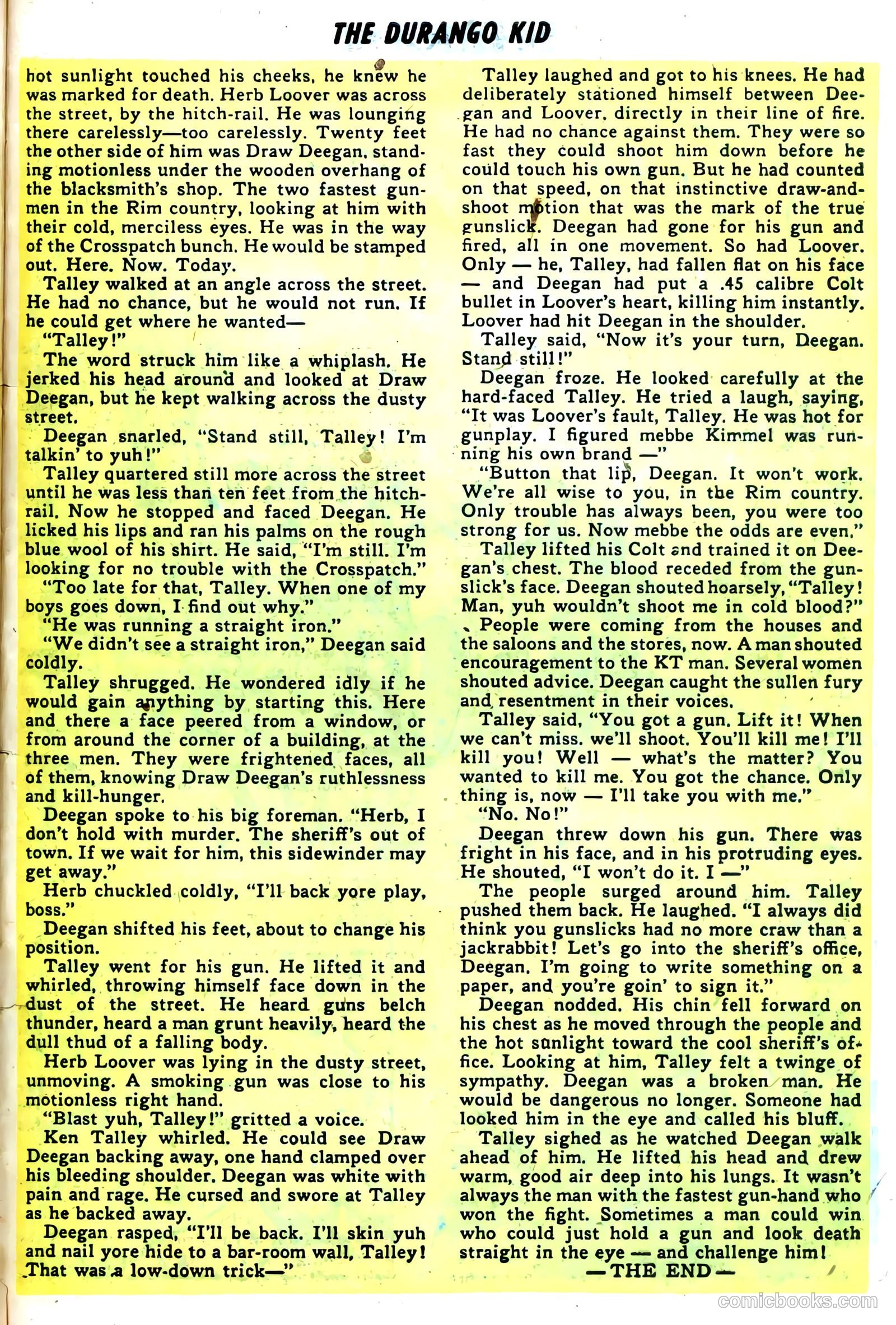 Durango Kid #7 (1949) — page 27 of 36