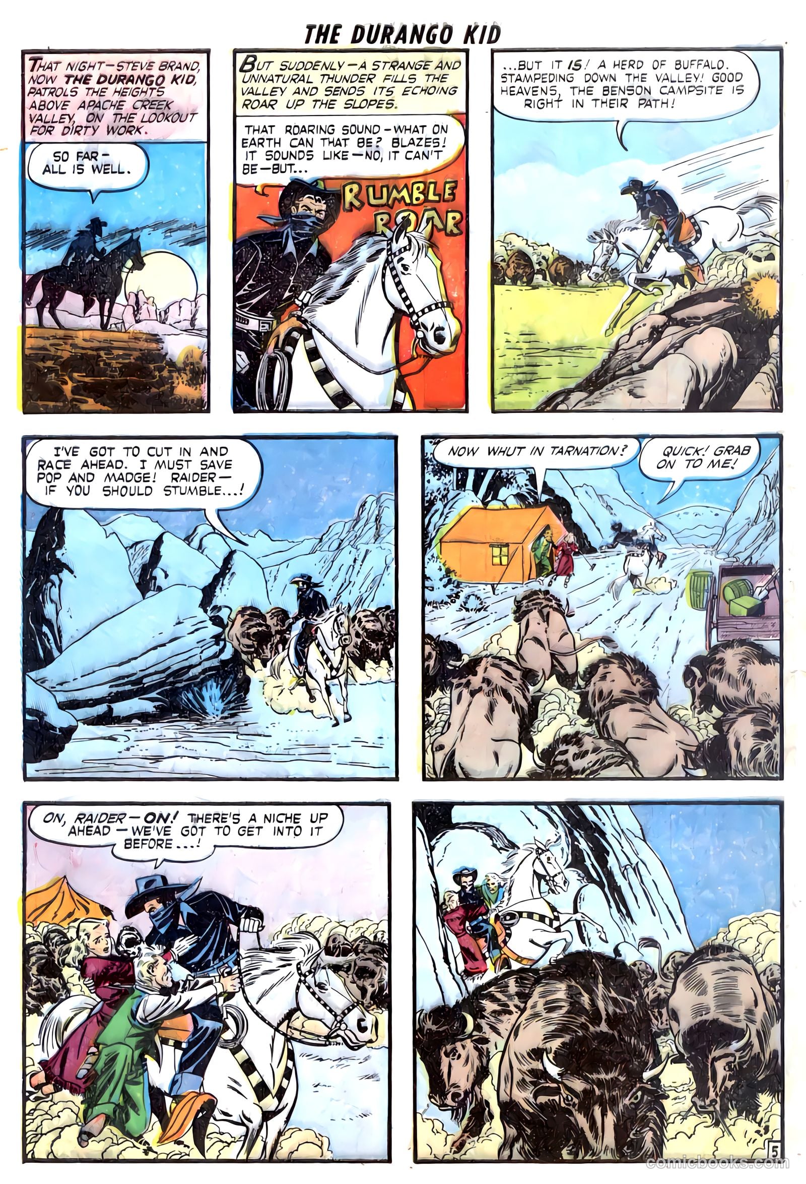 Durango Kid #7 (1949) — page 32 of 36