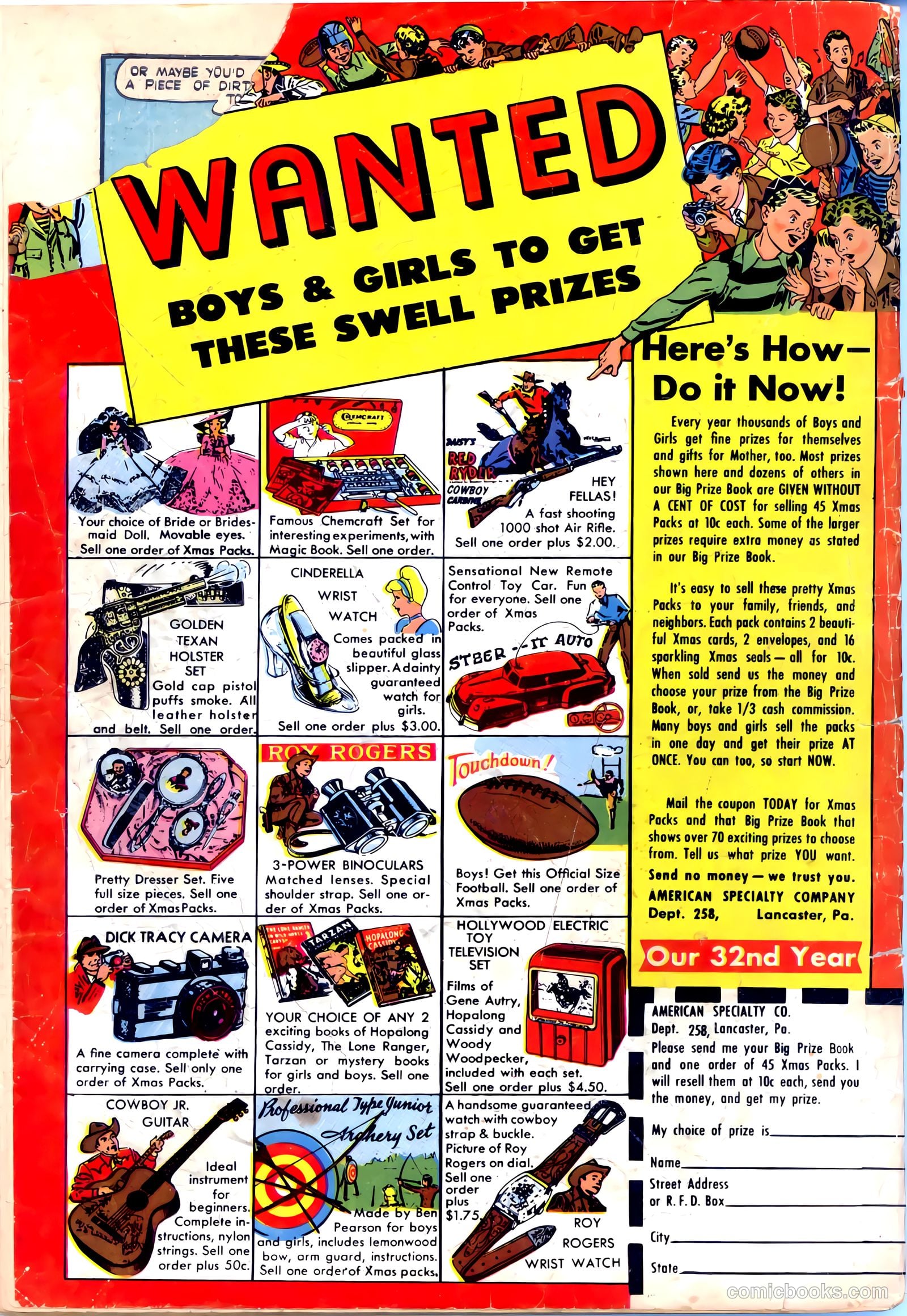 Durango Kid #7 (1949) — page 36 of 36
