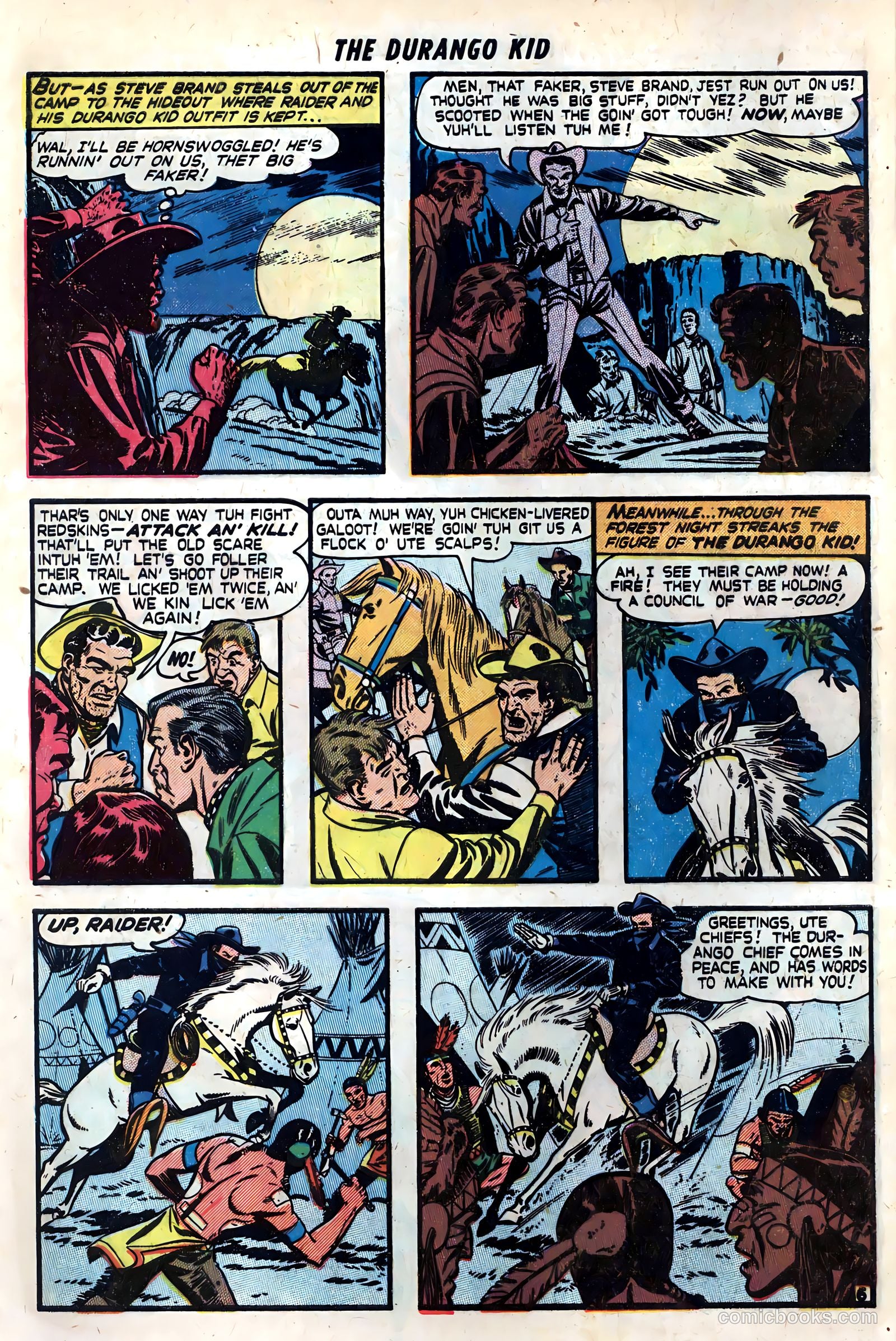 Durango Kid #8 (1949) — page 8 of 36