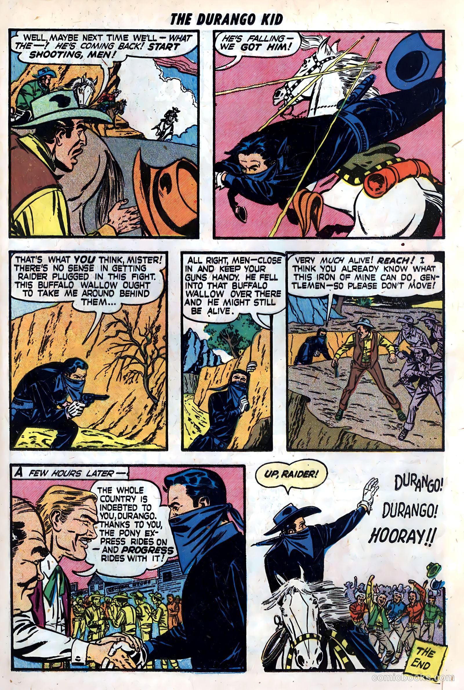 Durango Kid #8 (1949) — page 17 of 36