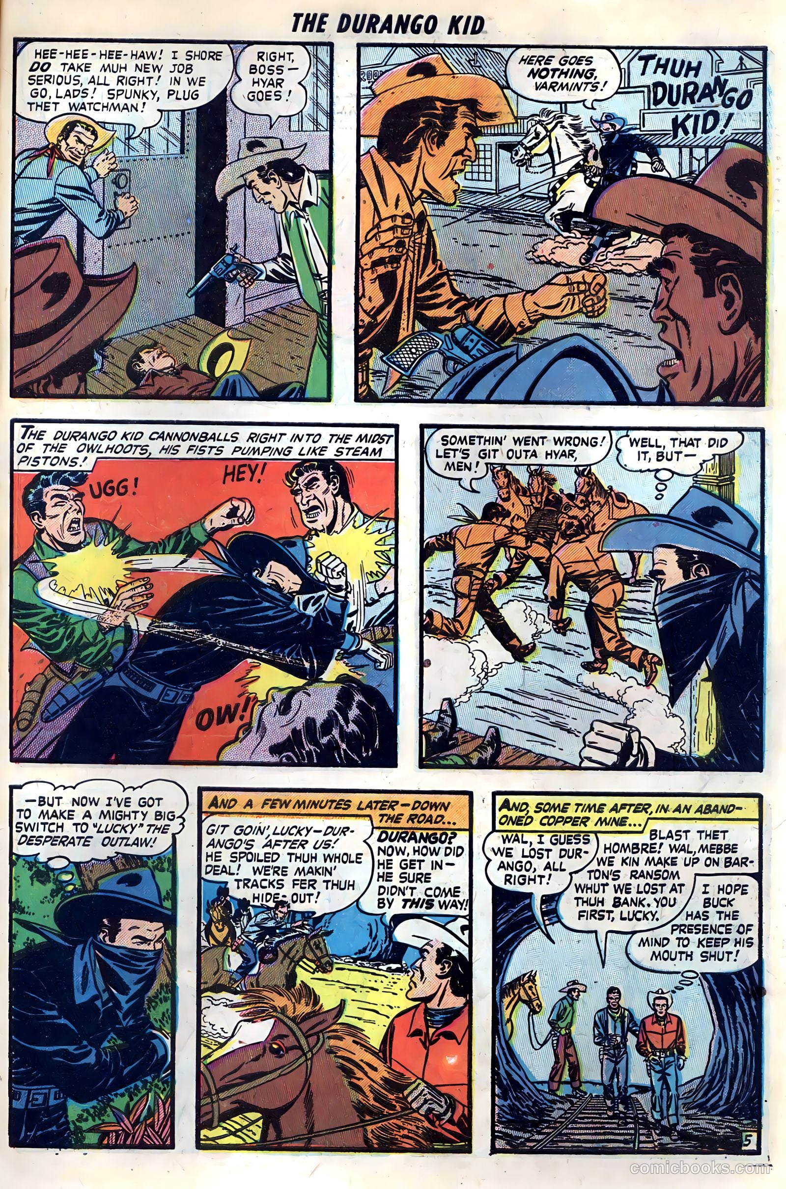 Durango Kid #8 (1949) — page 31 of 36