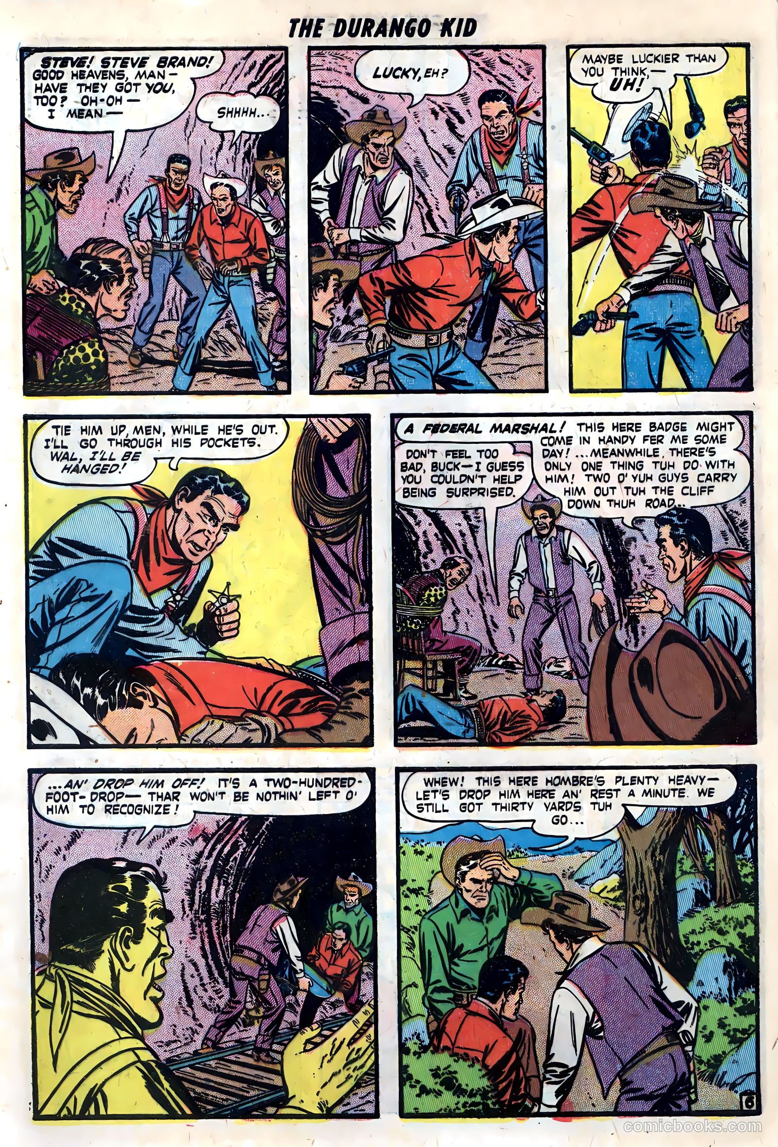 Durango Kid #8 (1949) — page 32 of 36