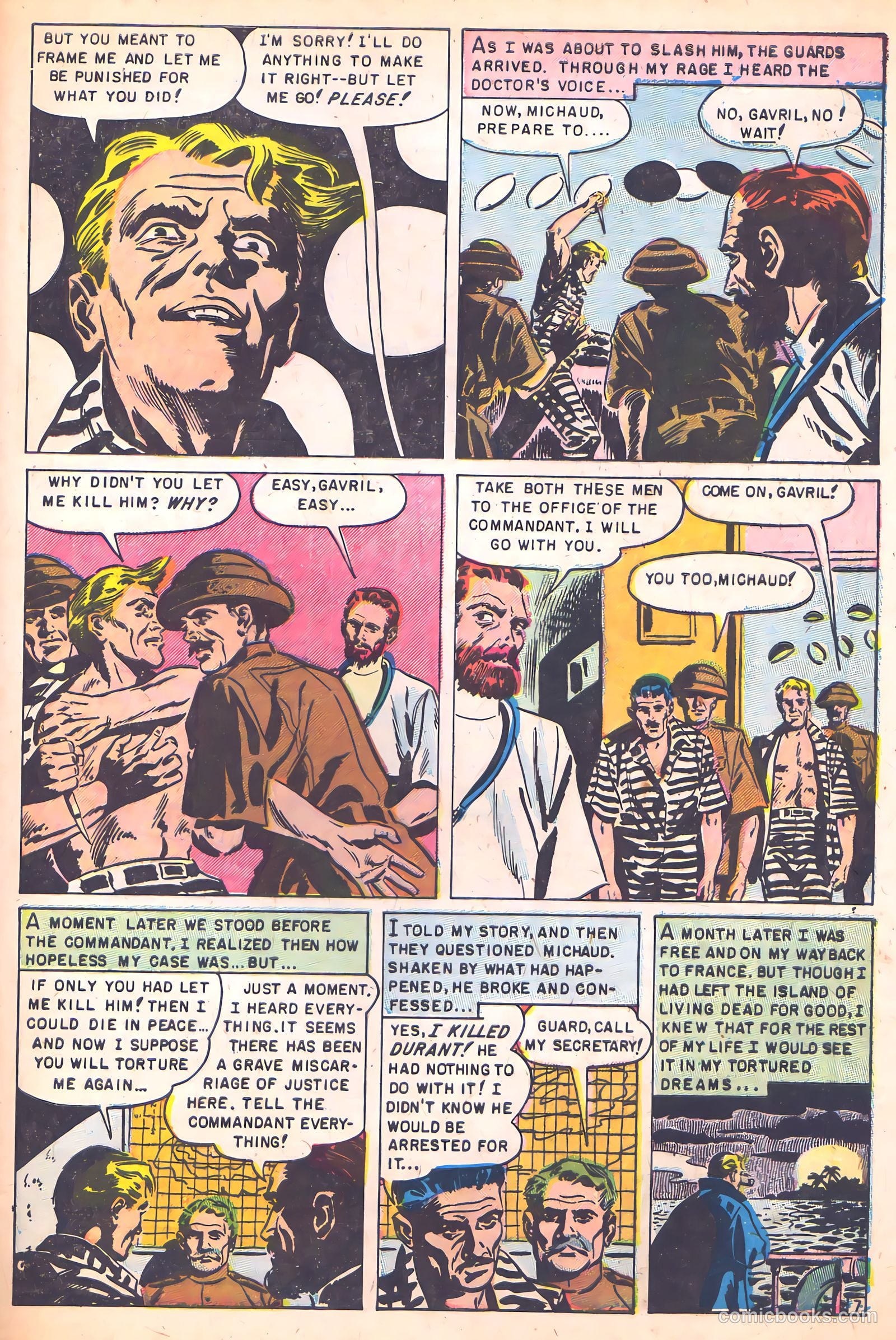 Dynamic Adventures #9 (1958) — page 33 of 36