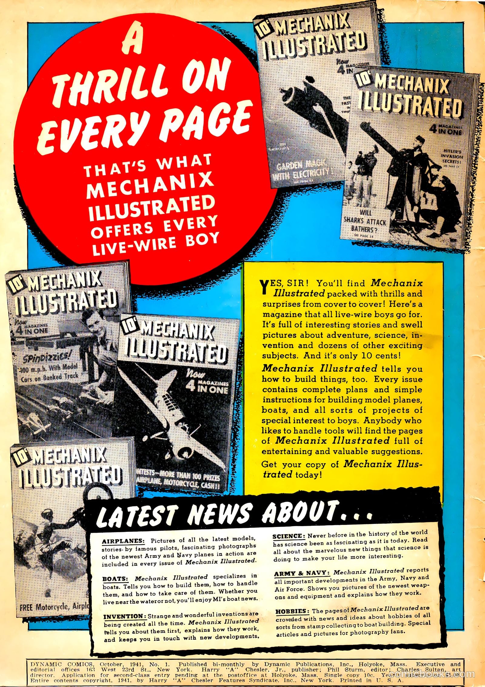 Dynamic Comics #1 (1941) — page 2 of 68