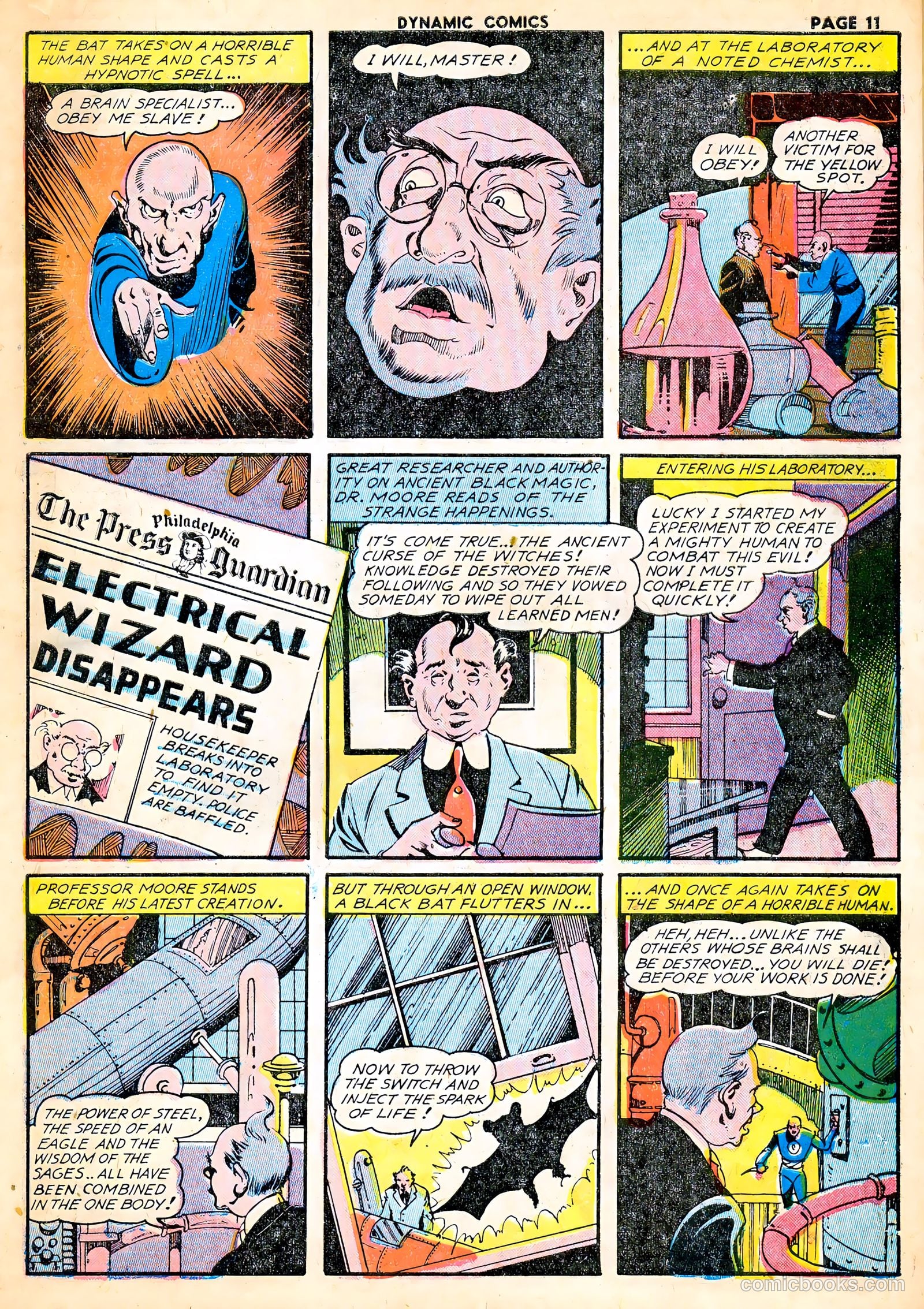 Dynamic Comics #1 (1941) — page 13 of 68