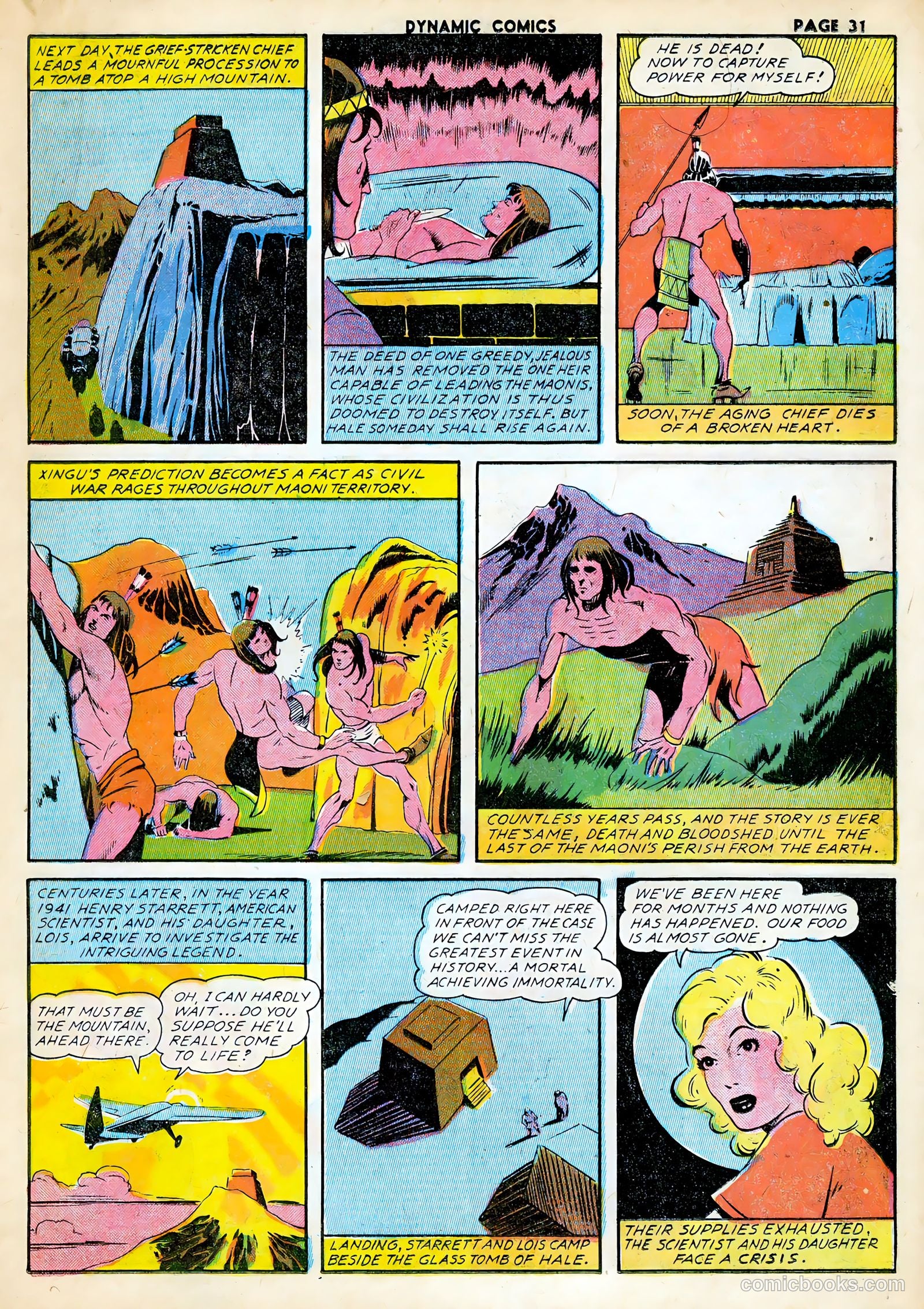 Dynamic Comics #1 (1941) — page 33 of 68
