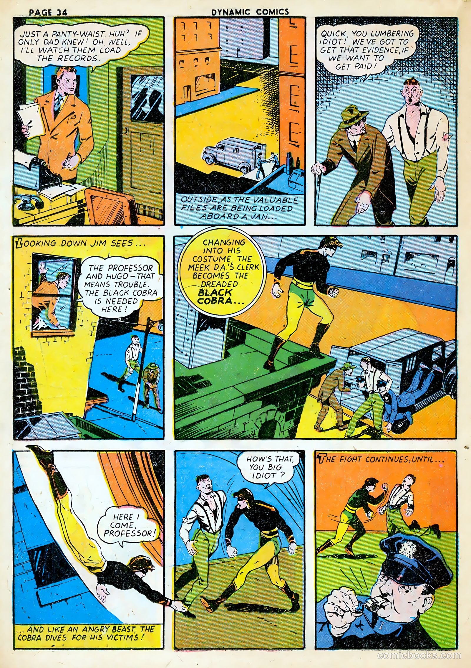Dynamic Comics #1 (1941) — page 36 of 68