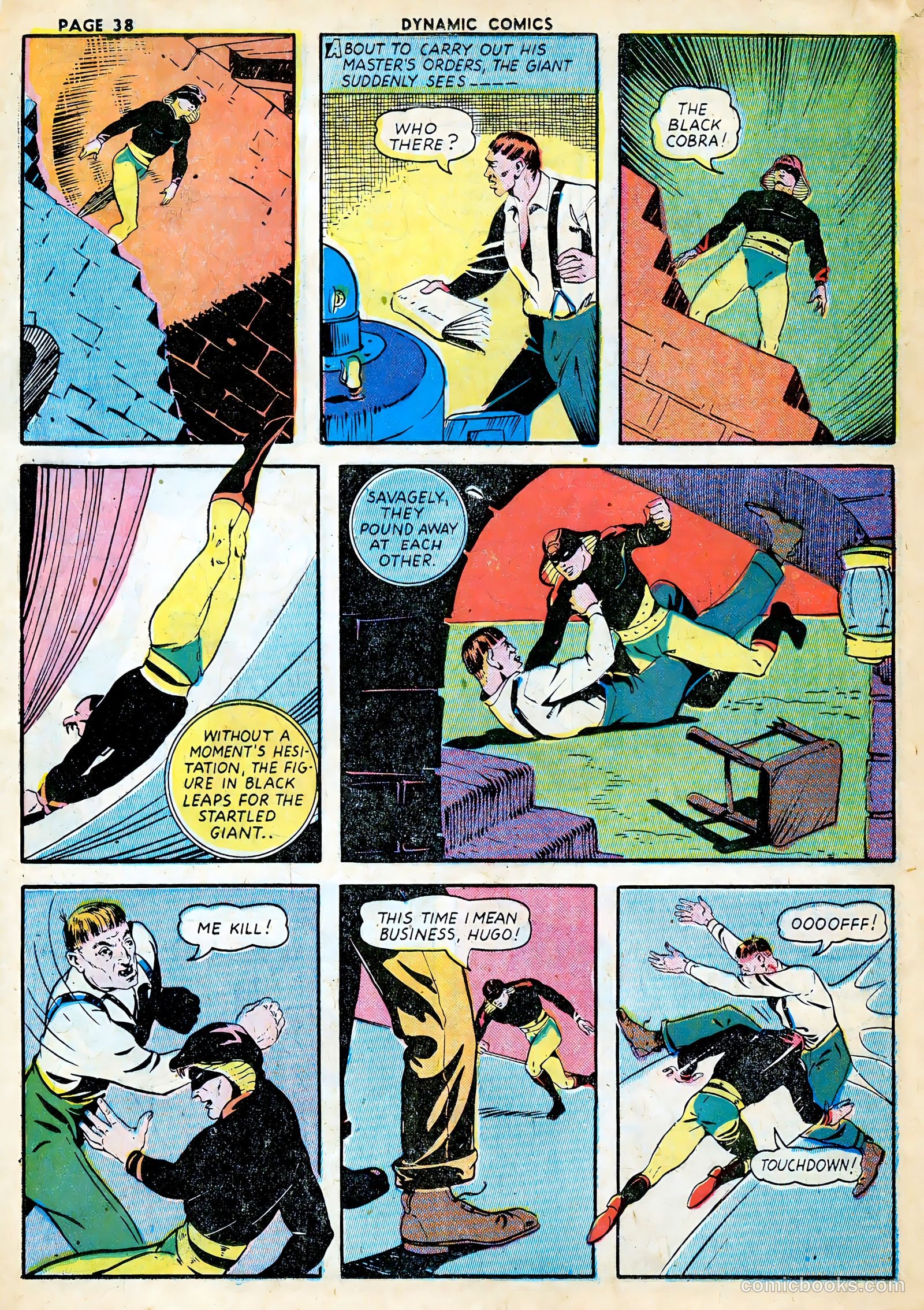 Dynamic Comics #1 (1941) — page 40 of 68