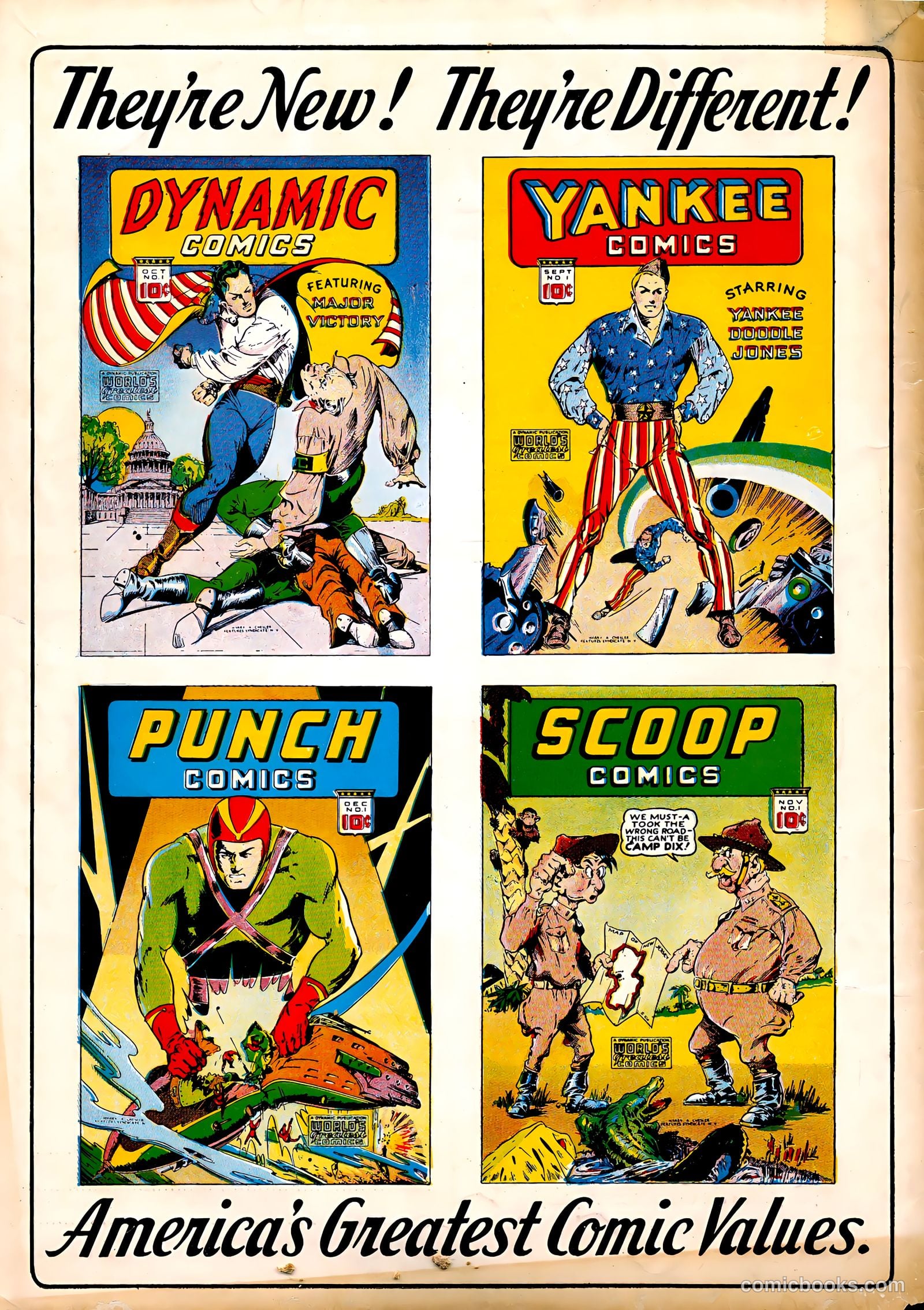 Dynamic Comics #1 (1941) — page 68 of 68