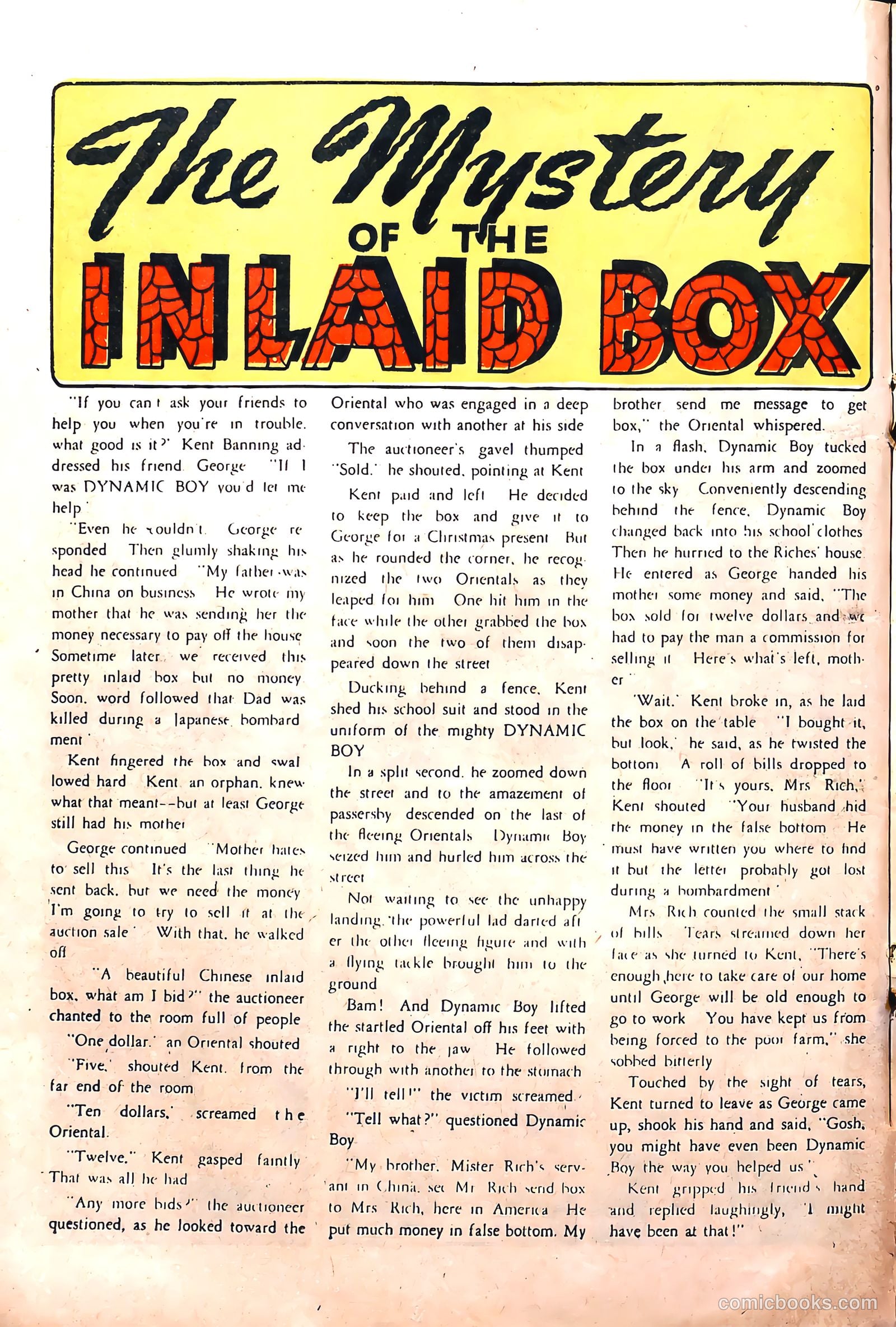 Dynamic Comics #13 (1945) — page 22 of 52